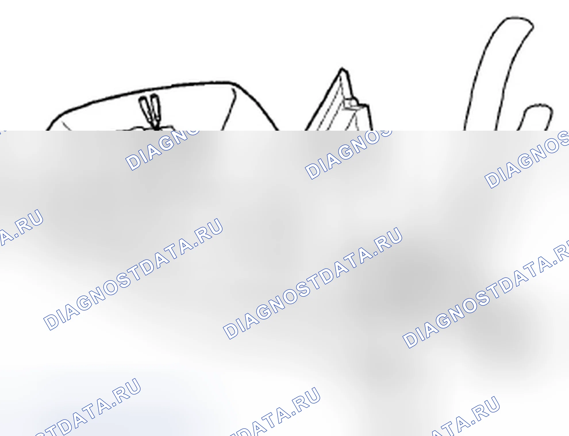 Рис. 65: Замена привода силового зеркала. Honda Crosstour I