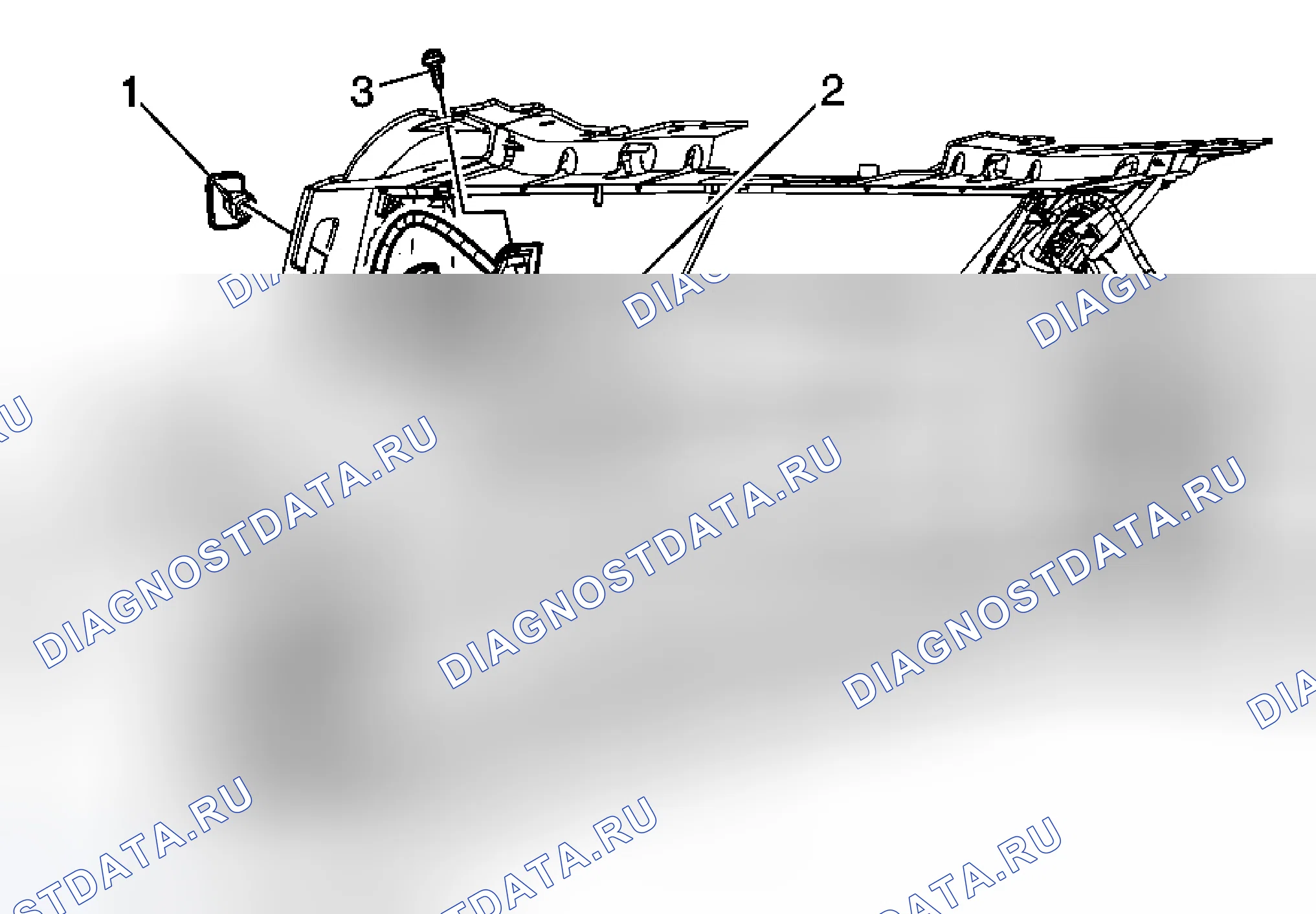 Рис. 5: Замена сопла омывателя фар (STS-V). Cadillac STS I рестайлинг