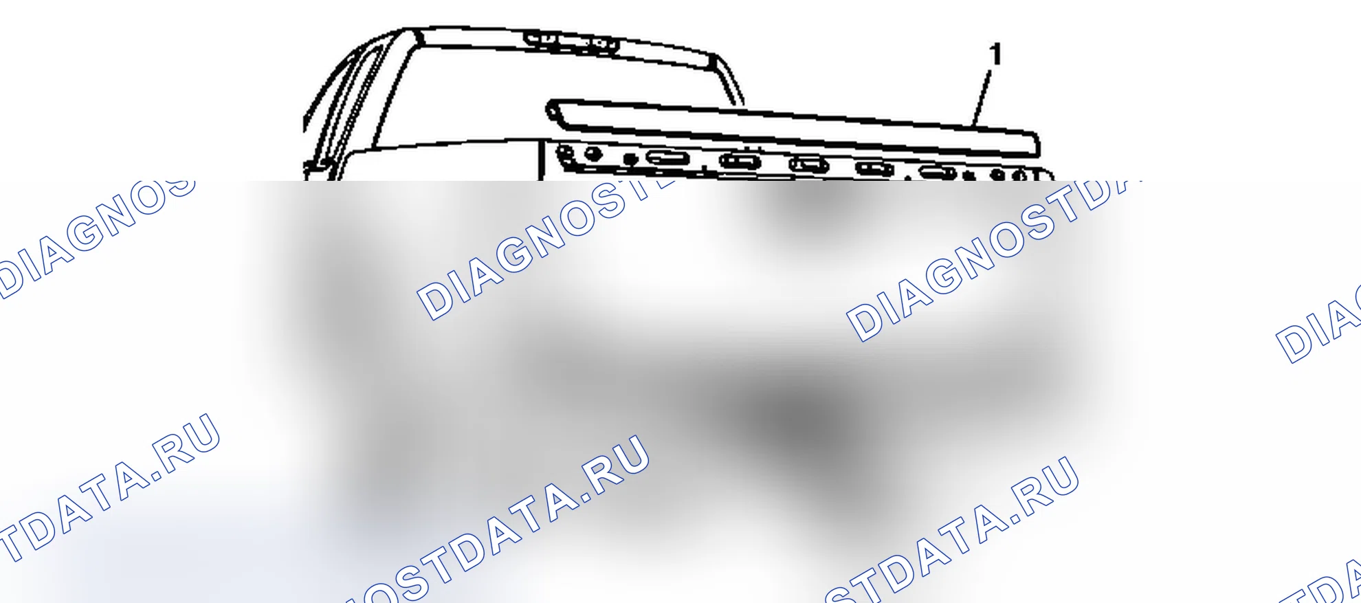 Рис. 40: Замена заднего спойлера (Sierra Silverado). GMC Cab & Chassis Sierra 3500 HD 