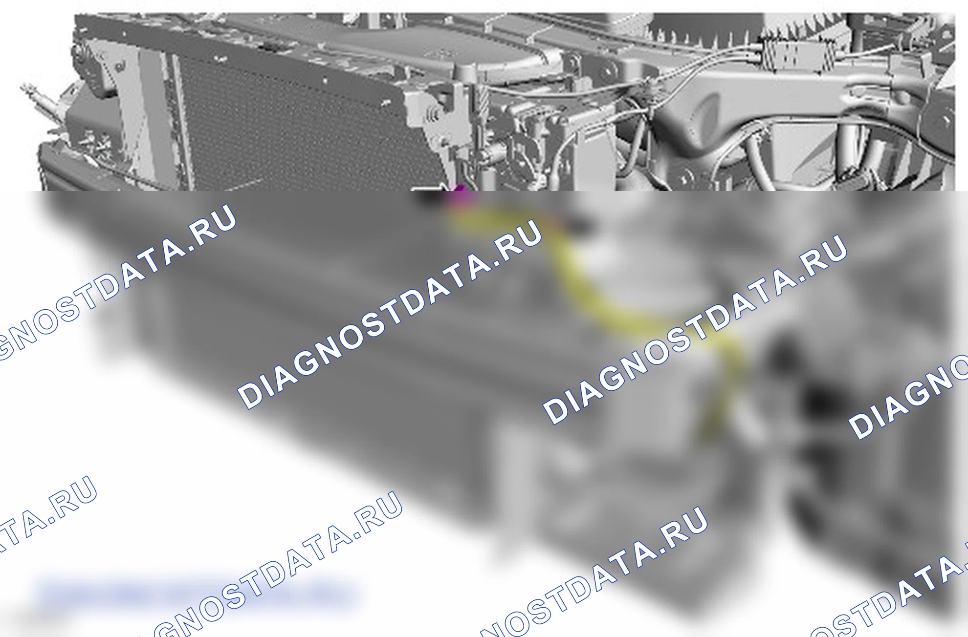 Как снять и установить панель с отверстием для решетки радиатора. Ford Mondeo V