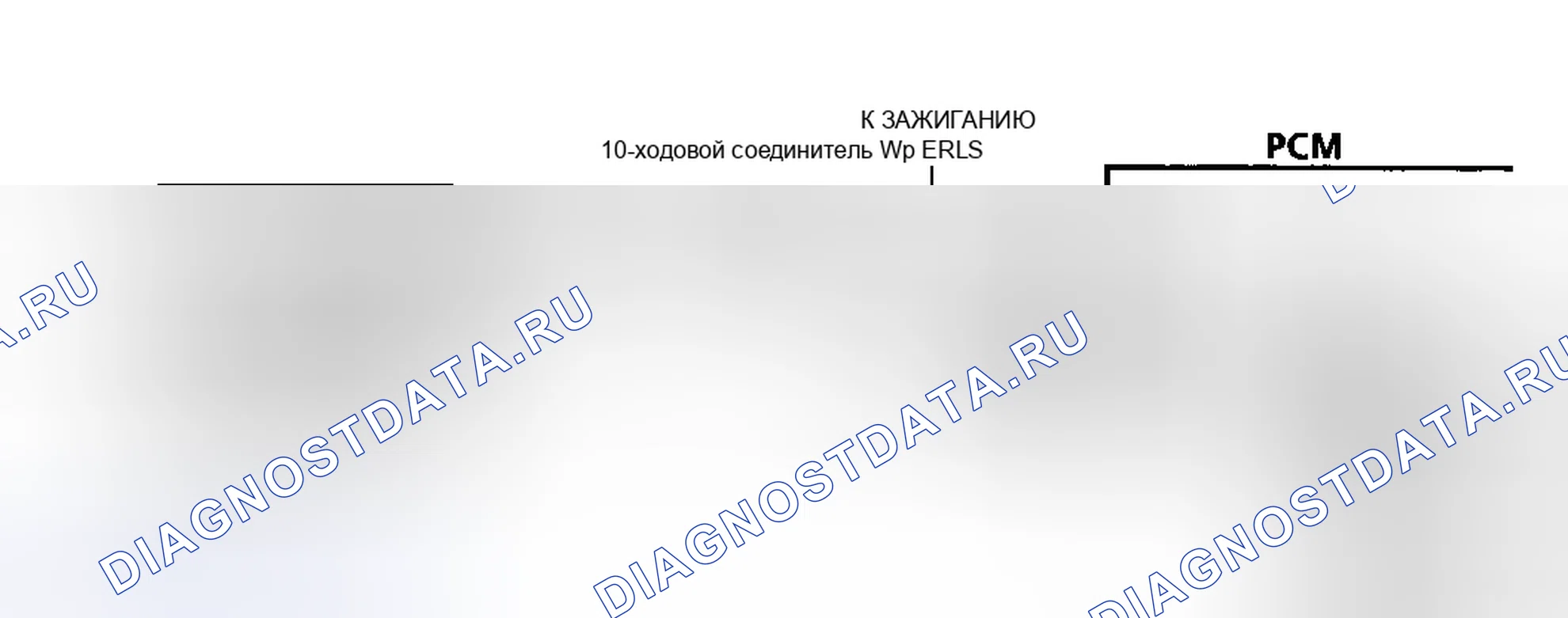 Рис. 36: Коды 75 / 76 / 77 Схема (3.1L) Ошибка электромагнита рециркуляция отработавших газов. Hyundai Staria I