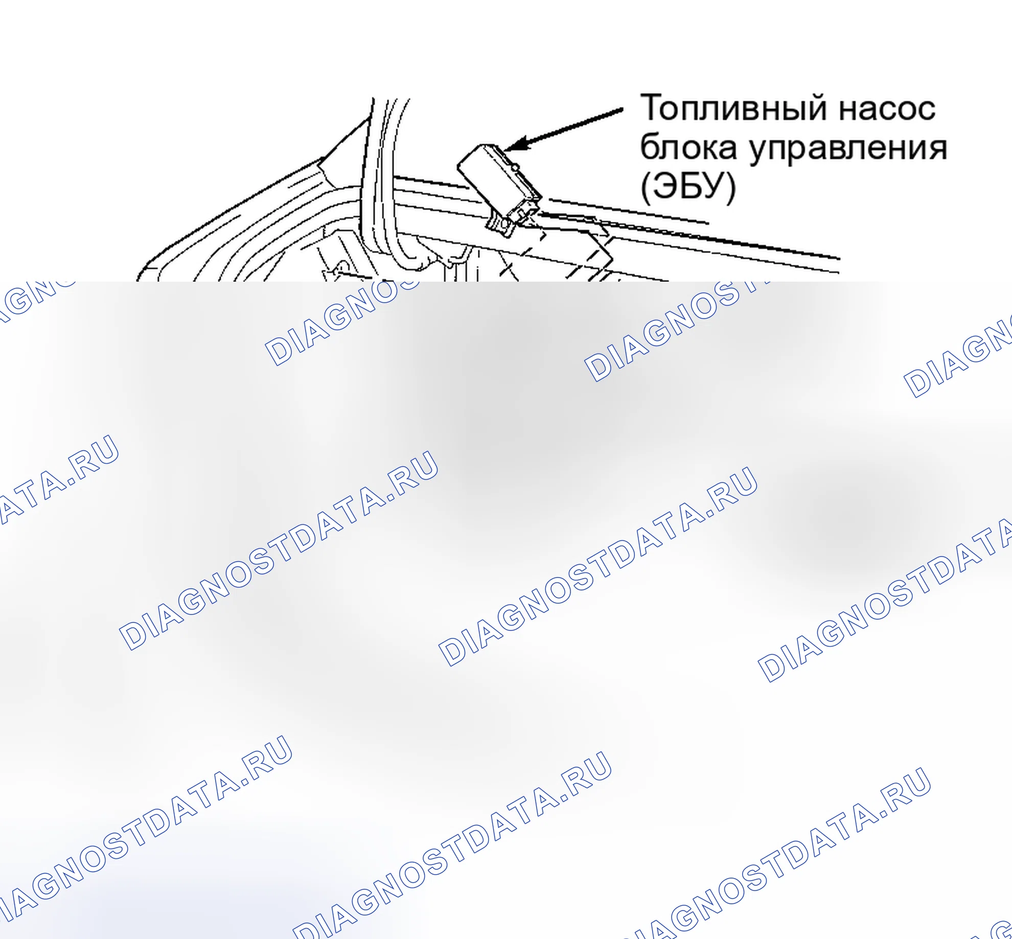 Рис. 23: Электронный блок управления топливным насосом (ECU) - (GS300 и GS400). Haval H9 I