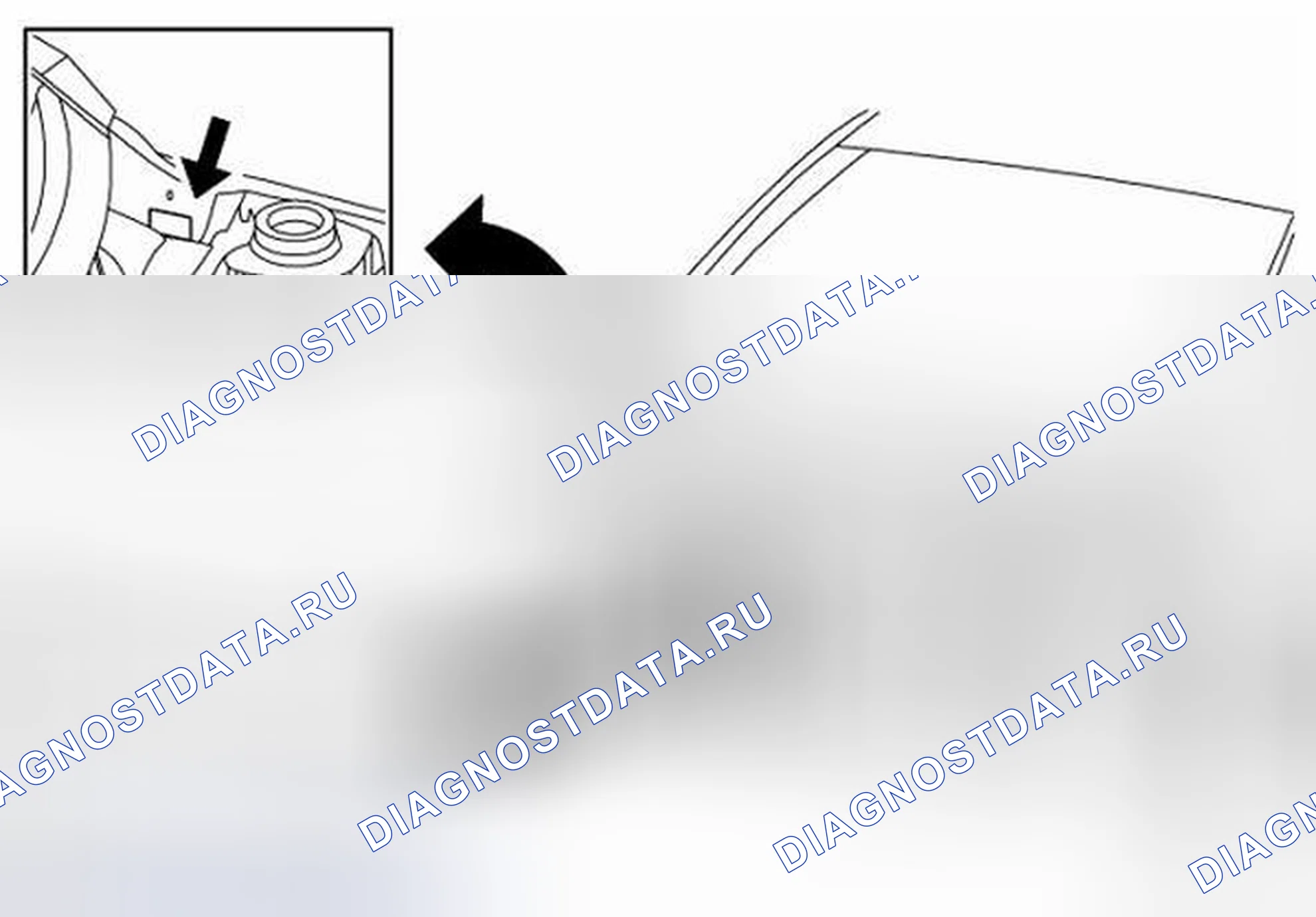 Рис. 469: Направление потока приточной воды и очистка. Kia Picanto III рестайлинг