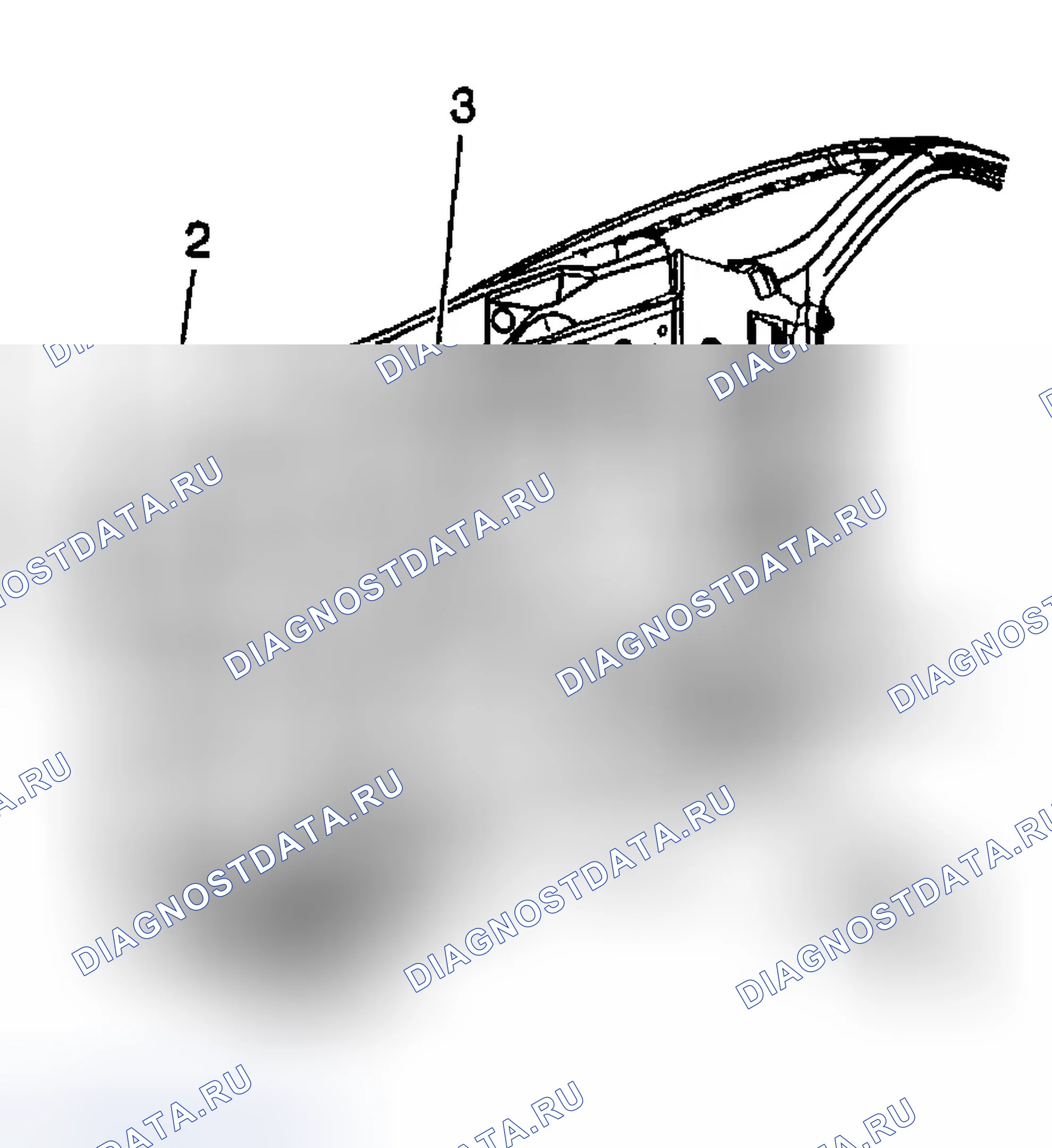 Рис. 34: Порядок демонтажа. Chevrolet Silverado 2500 
