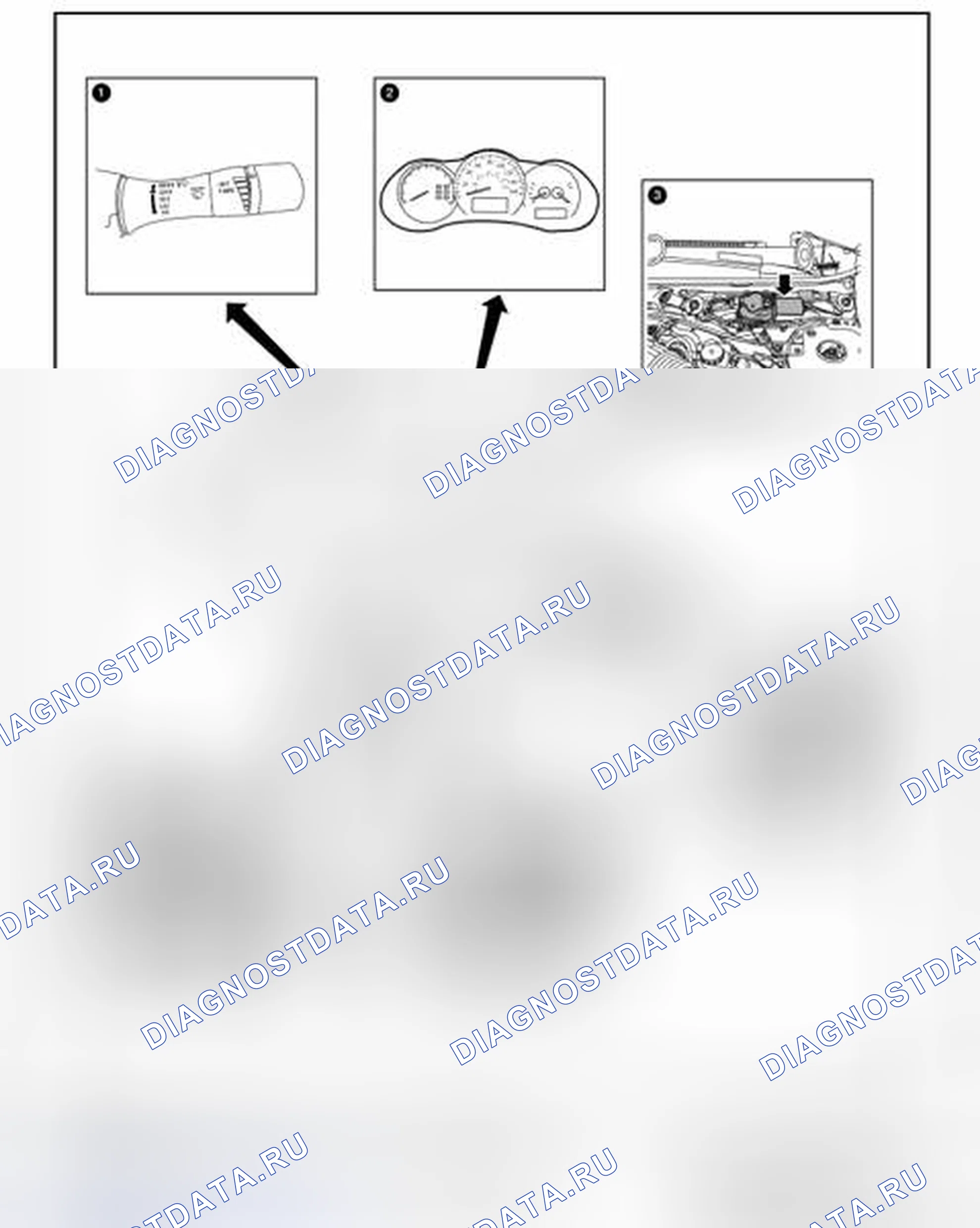 Рис. 50: Расположение компонентов. Nissan Altima L33