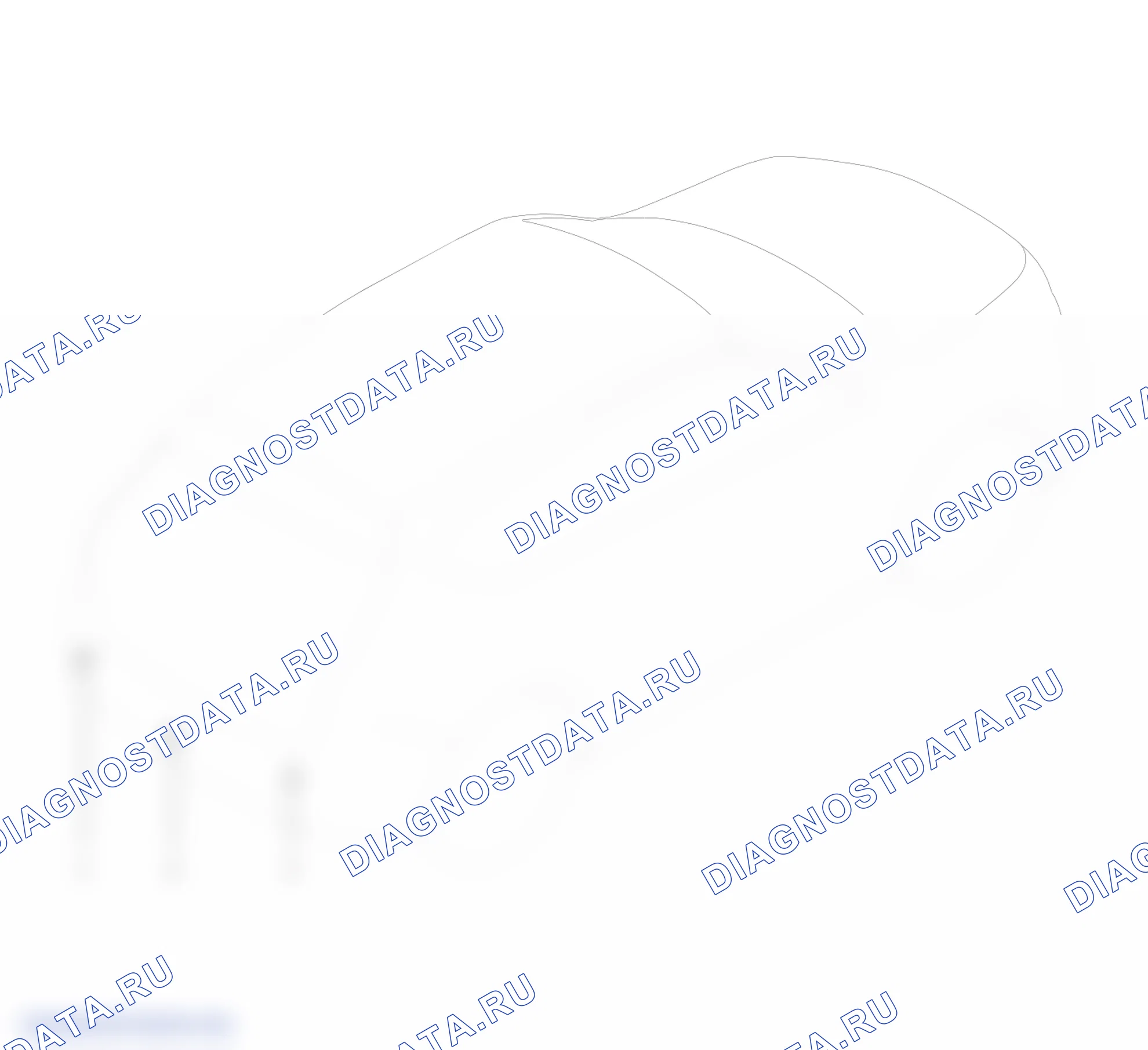 Схема расположения системы парктроник заднего хода — Haval H2. Haval H2 I