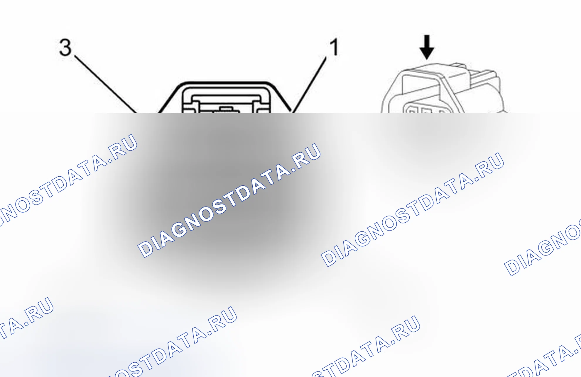 Рис. 279: X308 Задняя подвеска шасси к подвеске топливного бака. GMC Acadia I рестайлинг