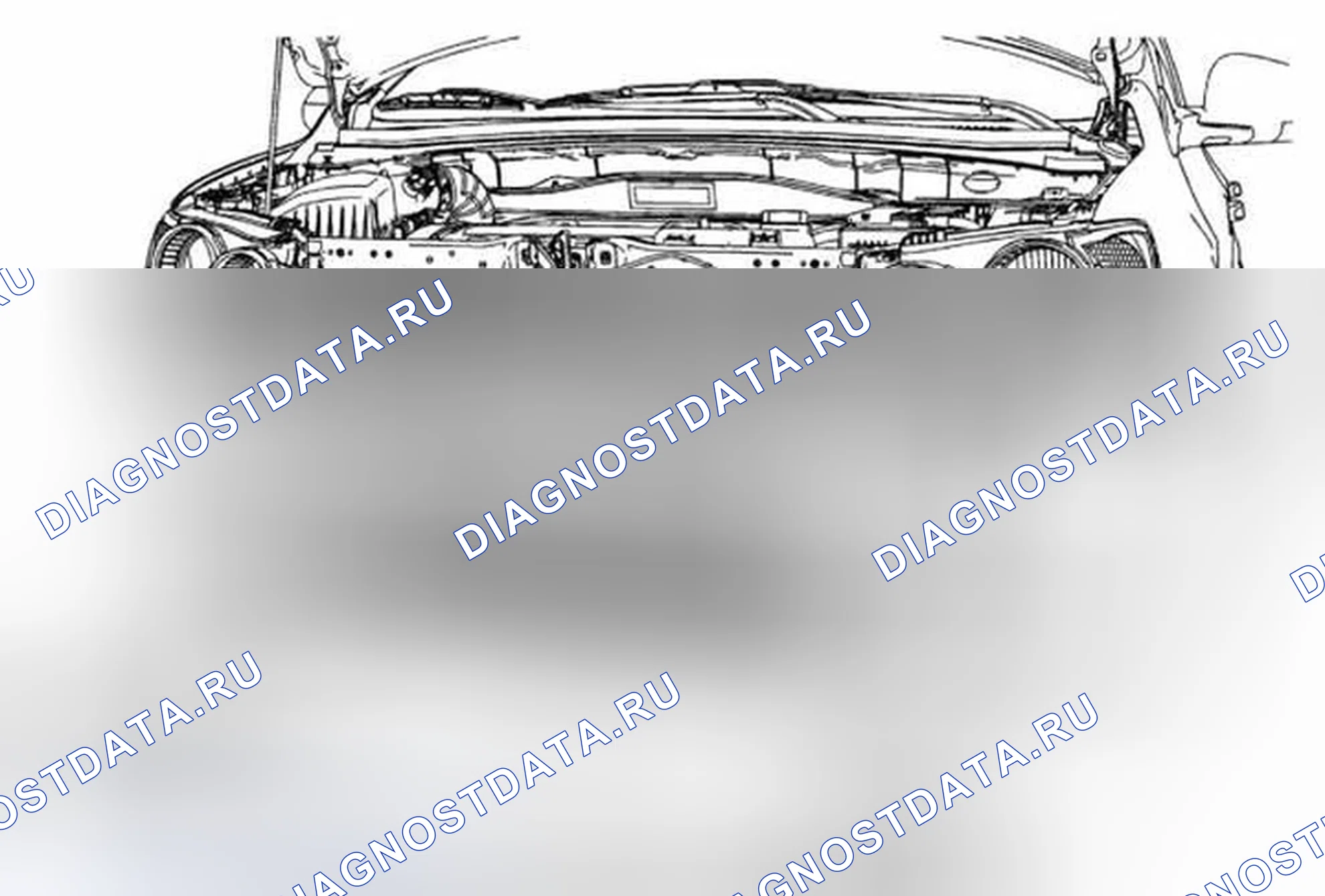 Рис. 8: Замена нижнего ударного бруса переднего бампера. Chevrolet Sonic I