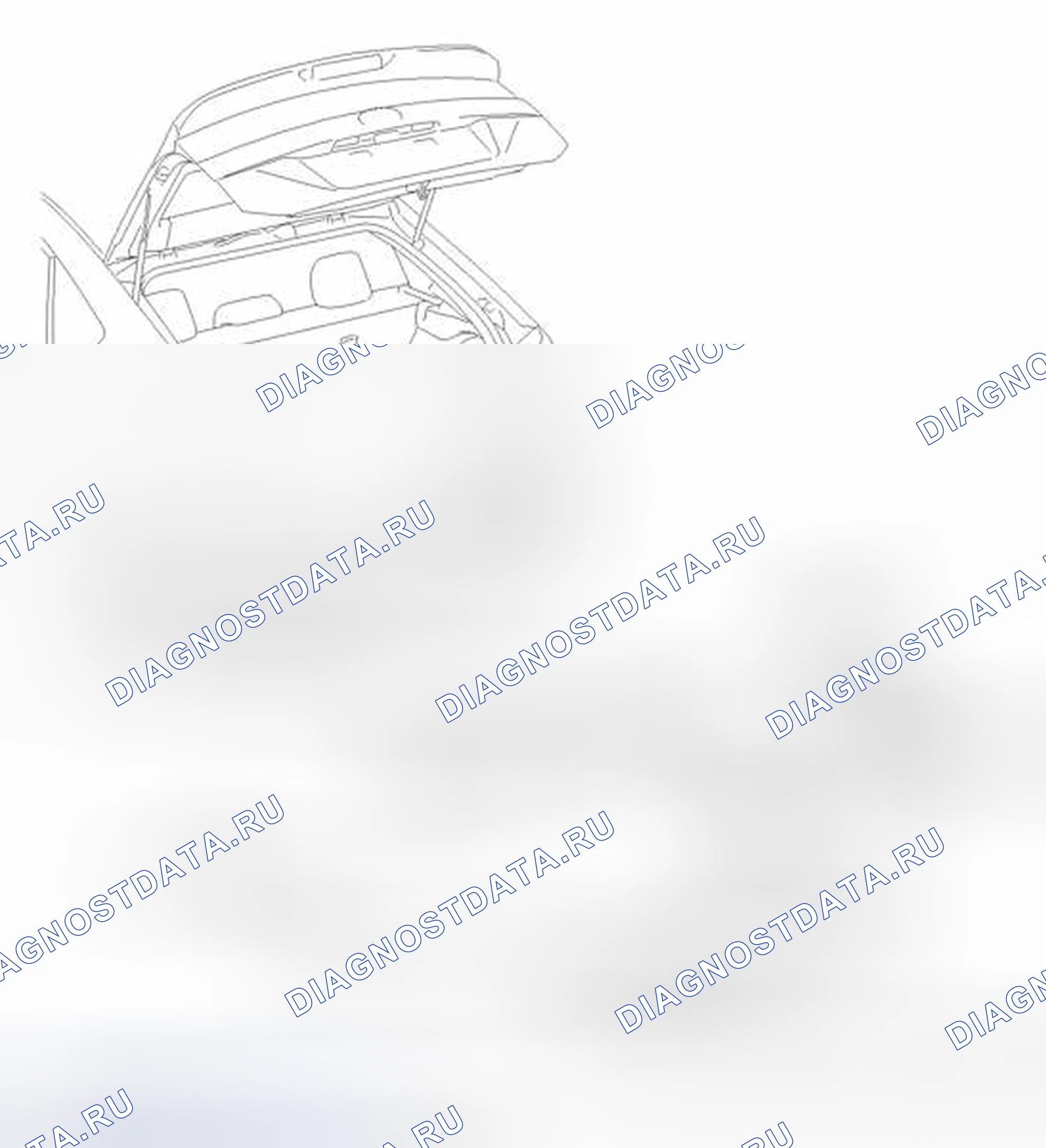 Рис. 340: ИЛЛЮСТРАЦИЯ. Toyota Prius PHV pre-III