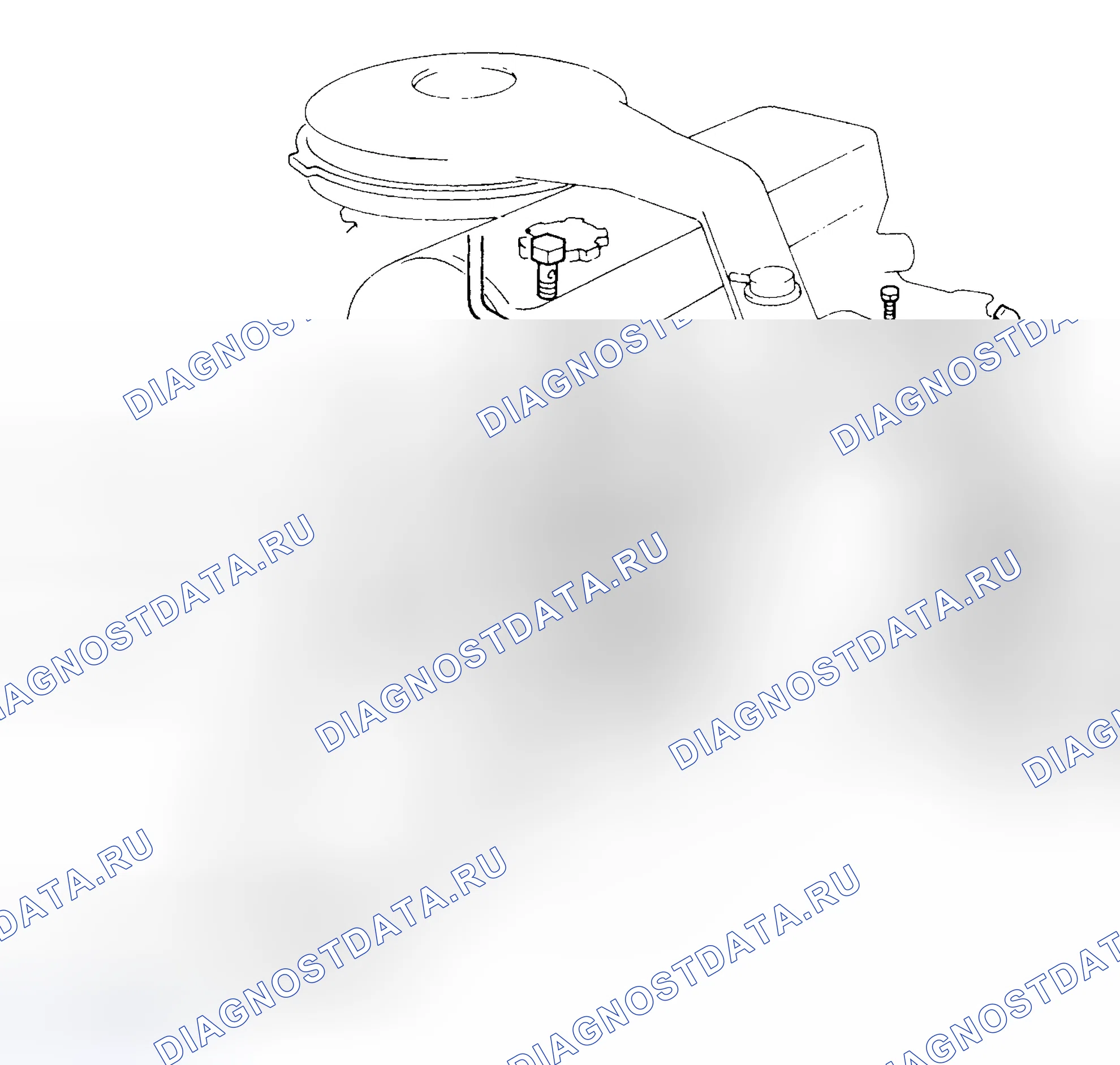 Рис. 14: РАЗВОДКА ПРИВОДНОГО РЕМНЯ (TERCEL 3E и 3E-E). Toyota Corolla VI