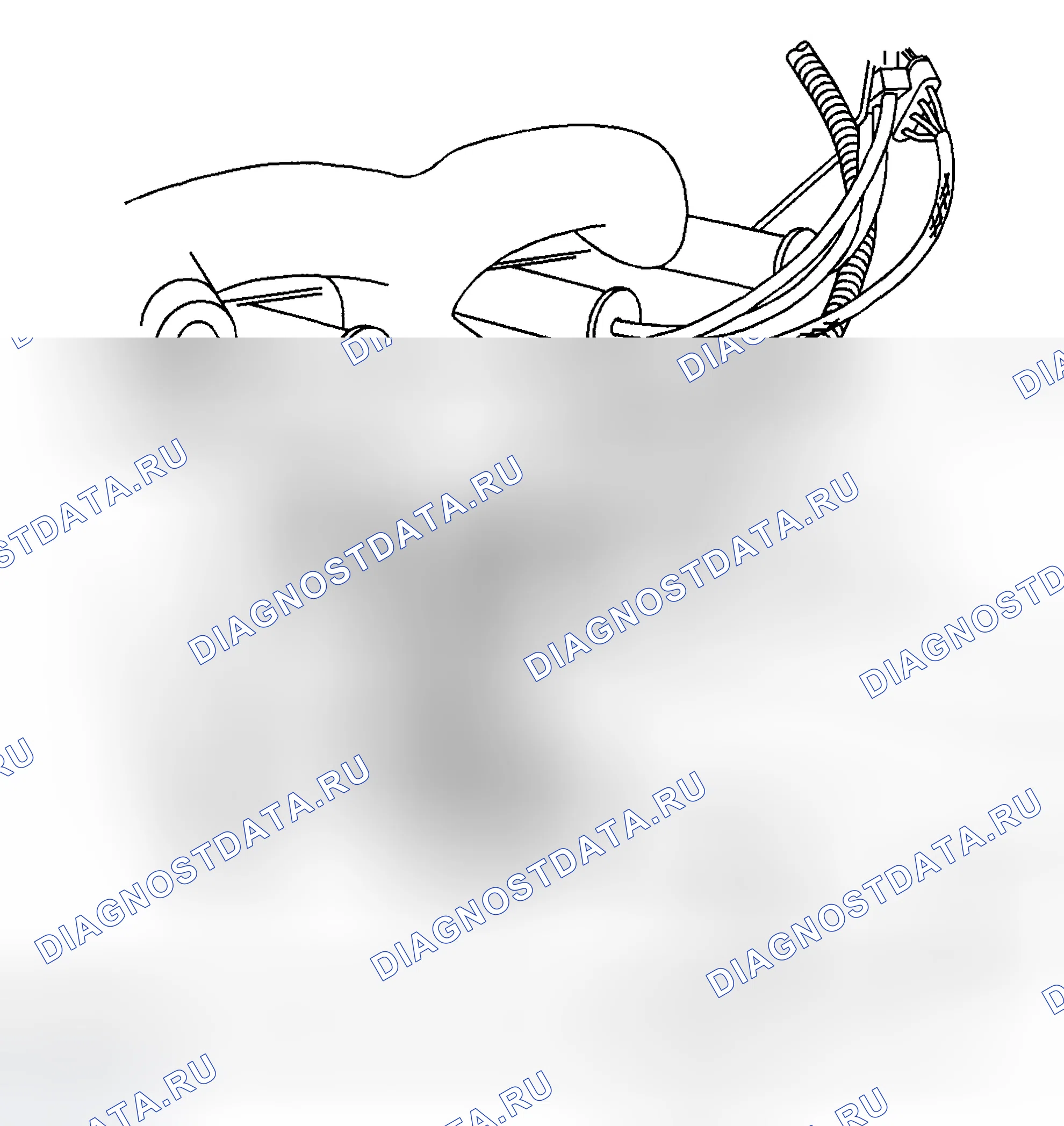 Рис. 10: Виды электрических компонентов двигателя. Hyundai Venue I