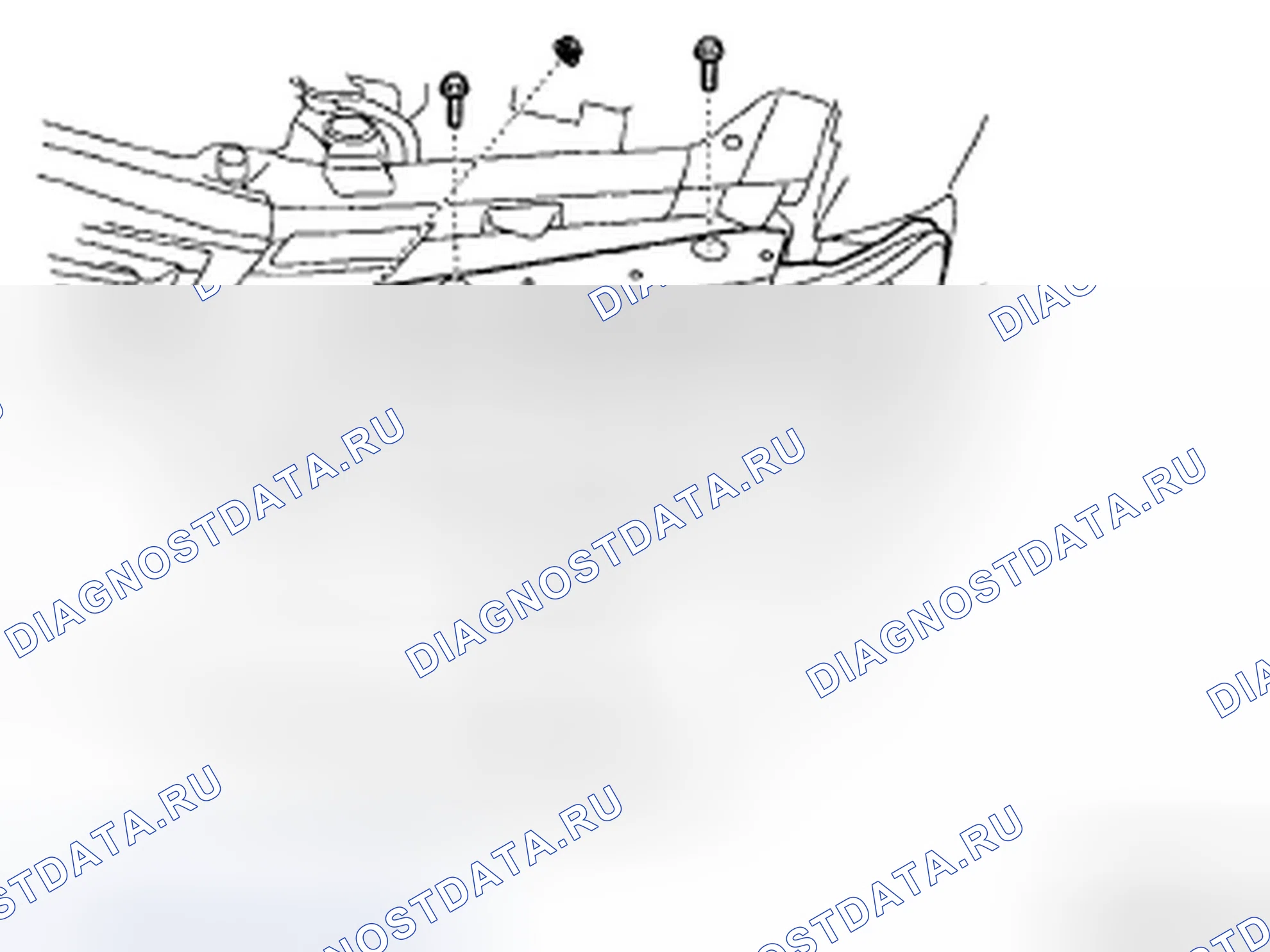 Рис. 3: ДЕМОНТАЖ. Hyundai Azera I