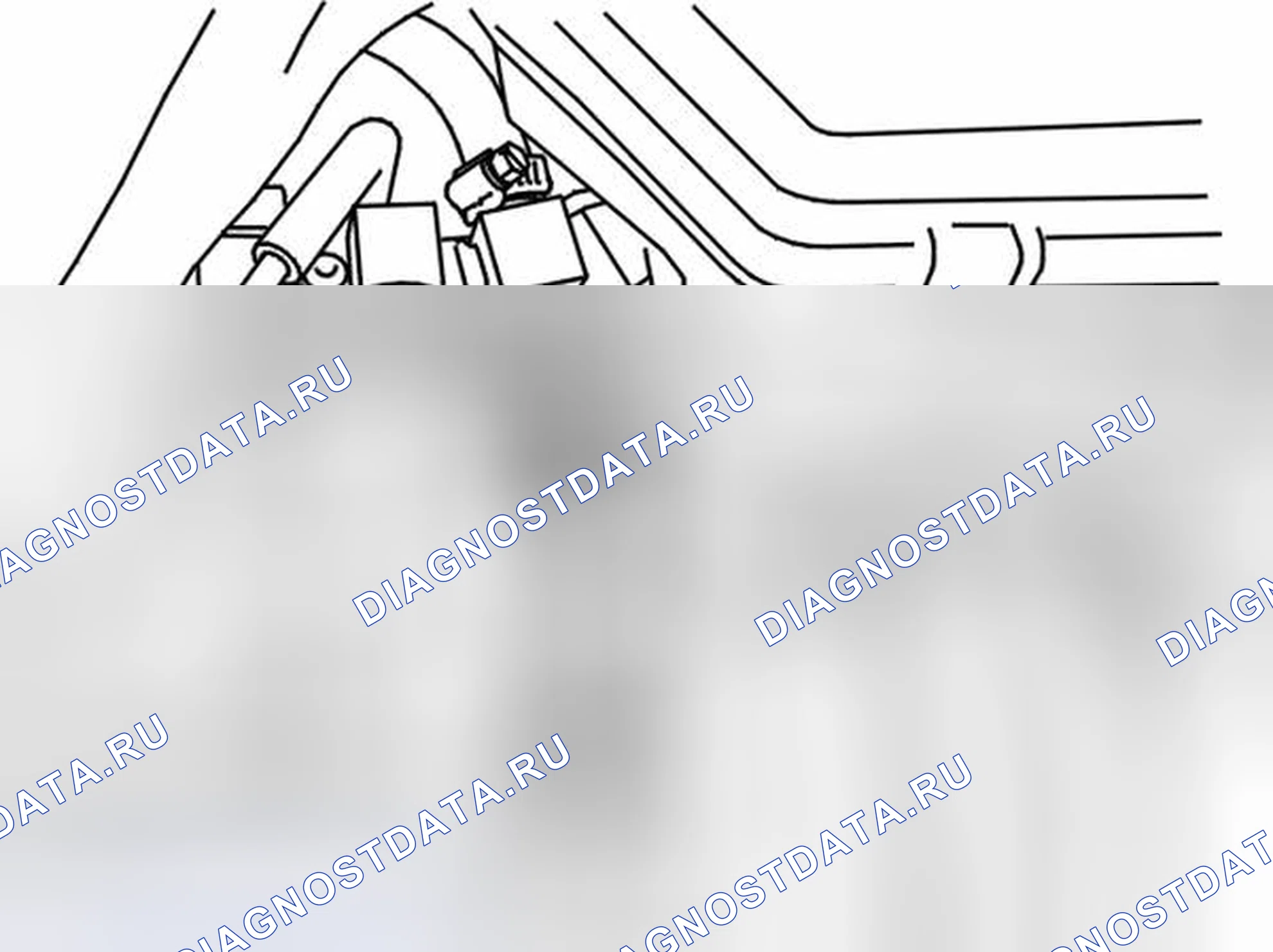 Рис. 13: Перекрытие всех источников газа. Volvo S60 I рестайлинг