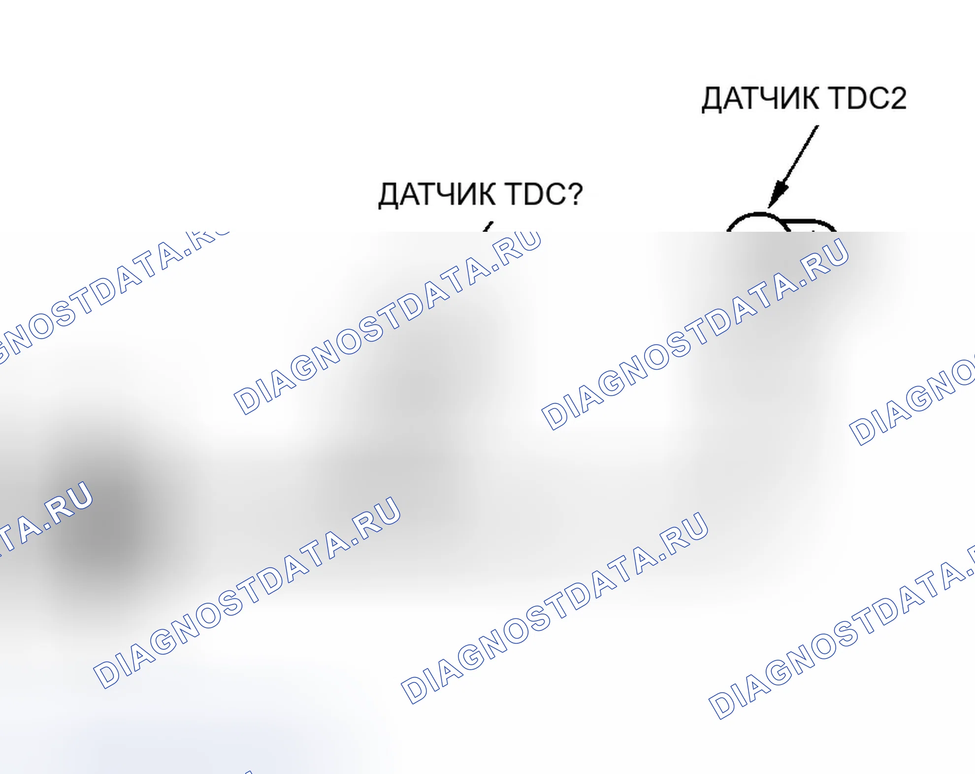 Рис. 204: Датчик верхней мертвой точки (TDC). Honda Accord VI