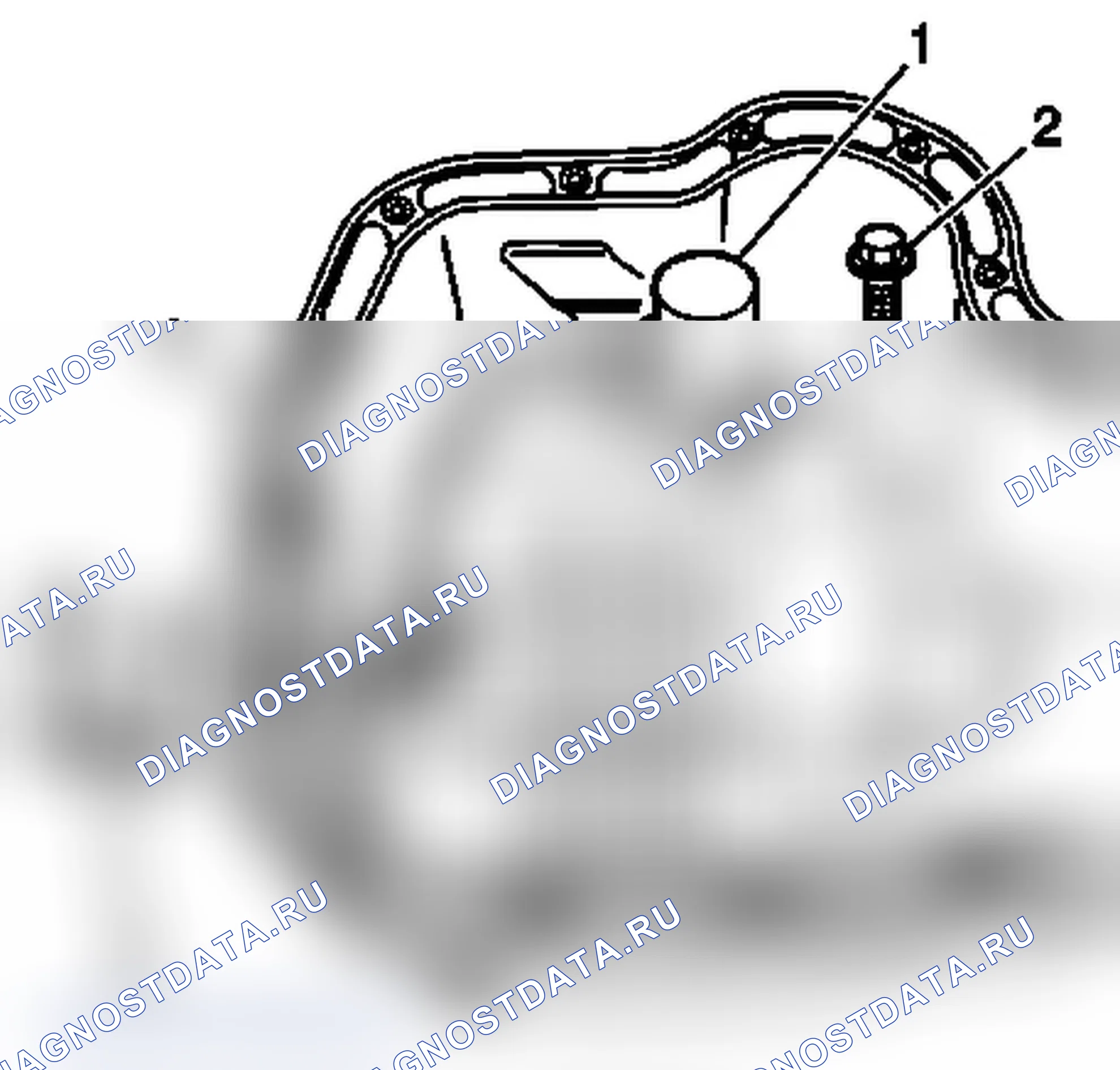 Рис. 257: Порядок демонтажа. Chevrolet Silverado 1500 