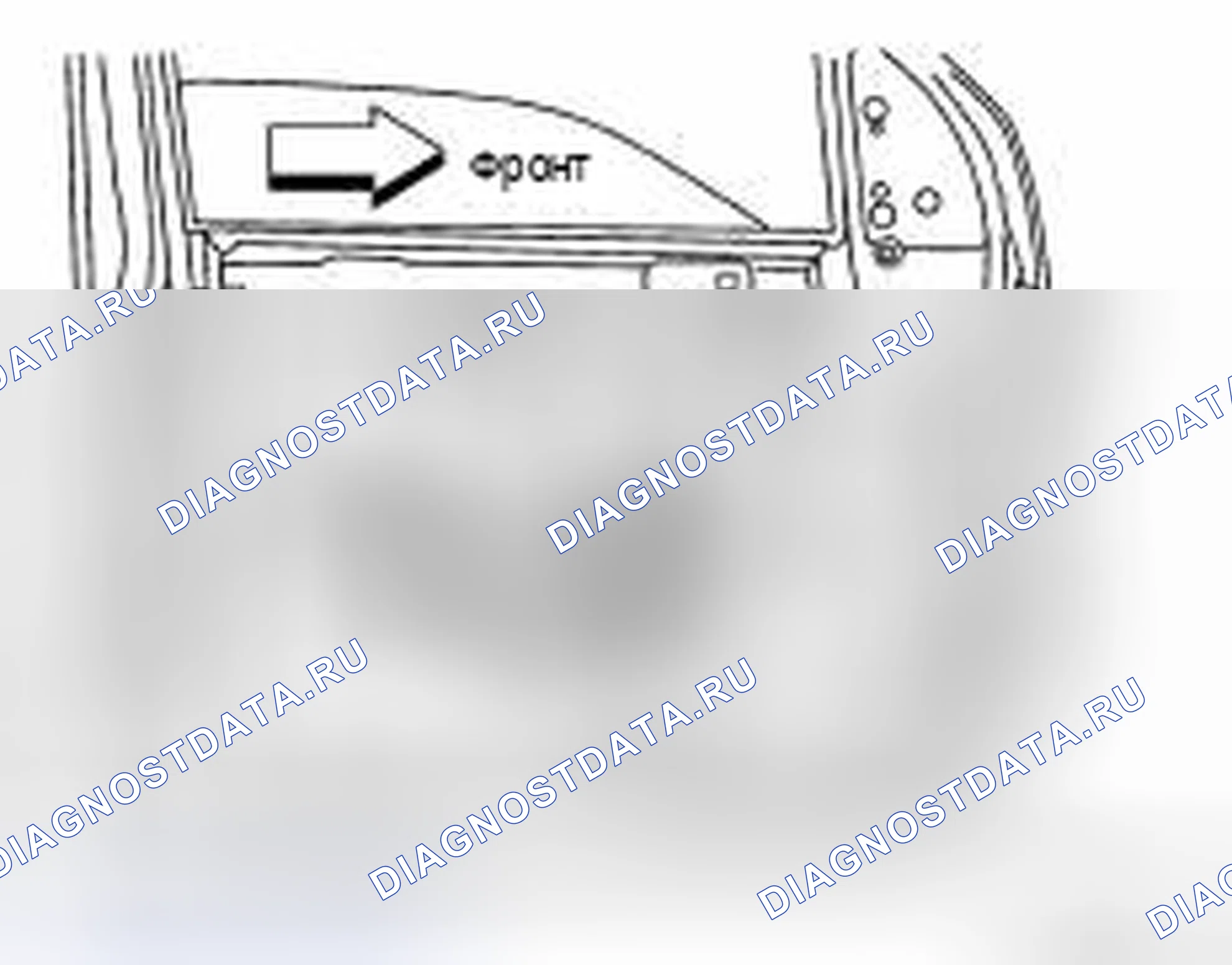 Рис. 7: ДЕМОНТАЖ. Nissan Frontier D40