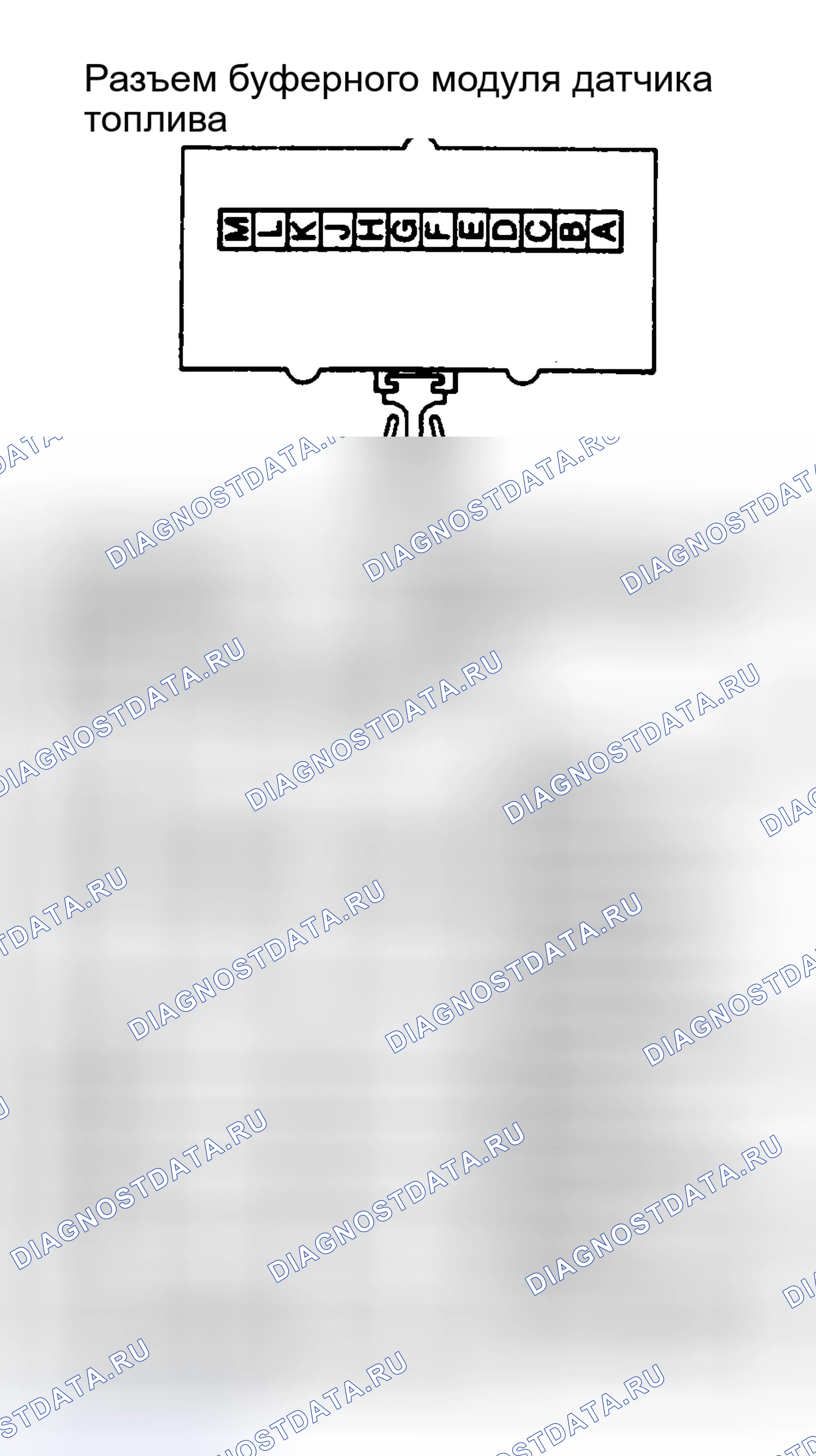 Рис. 163: БУФЕРНЫЙ МОДУЛЬ ДАТЧИКА ТОПЛИВА. Chevrolet Chevy Express G1500 