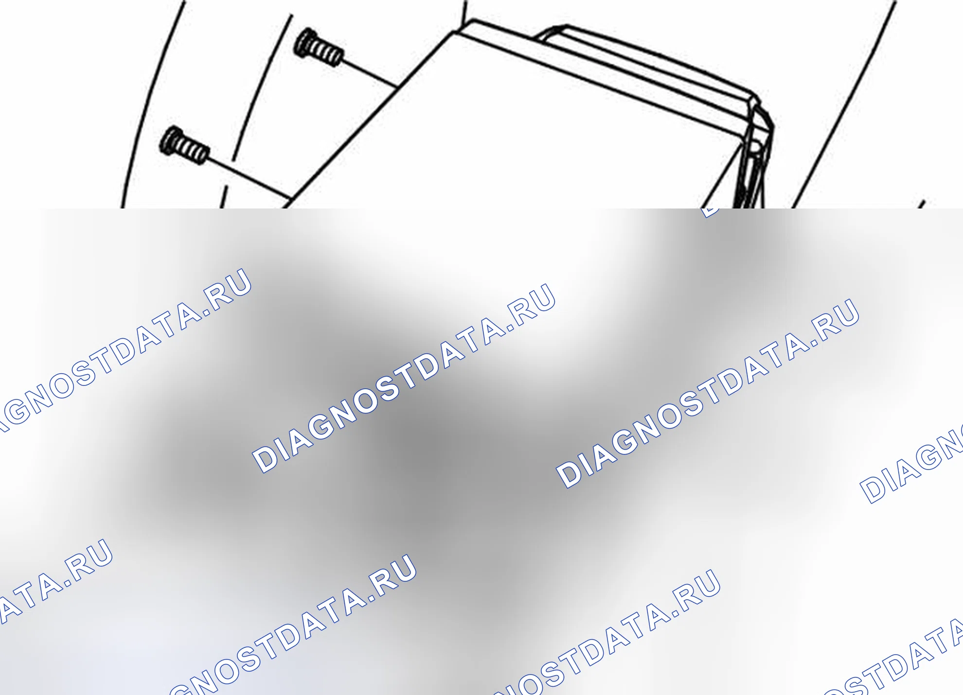 Рис. 332: УСТАНОВКА DVD-ПЛЕЕРА. Volvo XC90 I рестайлинг