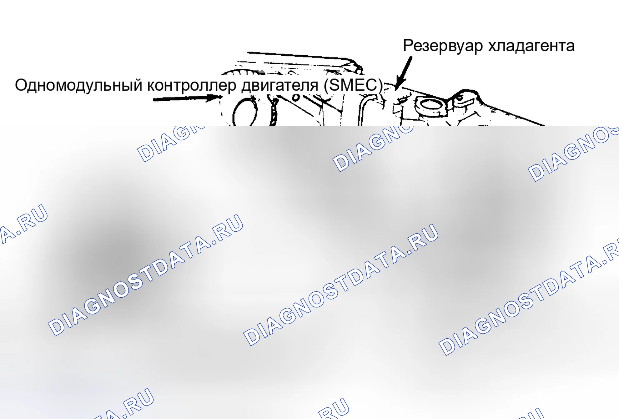 Рис. 5: Расположение компонентов (5 из 12). Chrysler New Yorker Turbo 