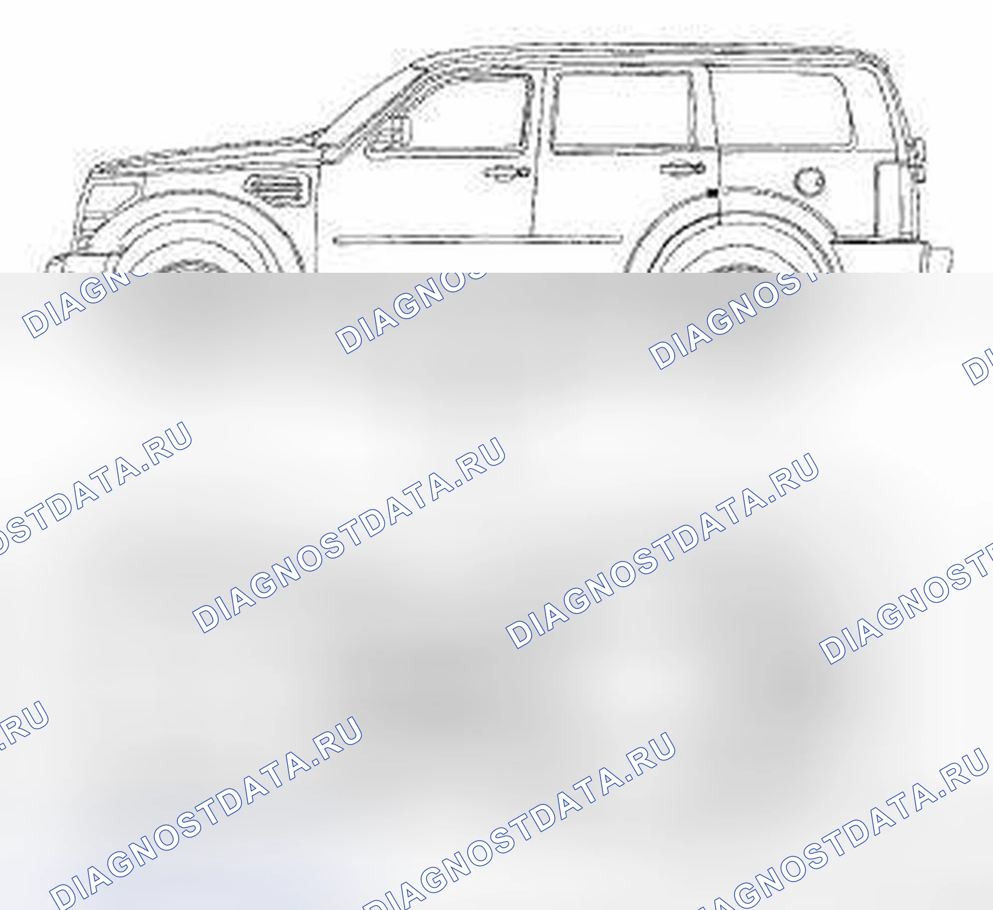 Рис. 9: ГРУЗОПОДЪЕМНЫЕ ОПЕРАЦИИ. Jeep Liberty II