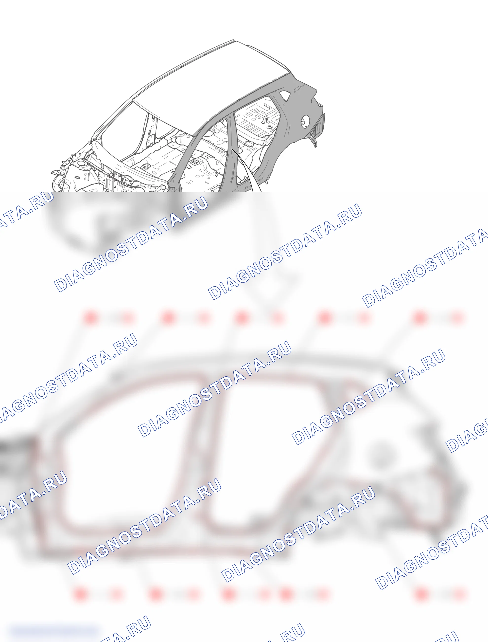 Боковые периферийные панели — Haval H2. Haval H2 I