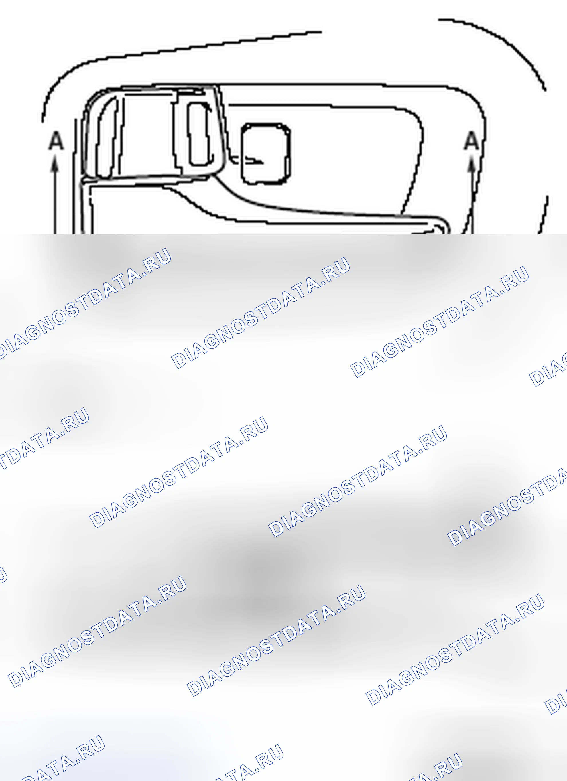 Рис. 227: ПРОВЕРКА ЛЮФТА РУЧКИ ВНУТРЕННЕЙ ДВЕРИ. Honda Domani MB