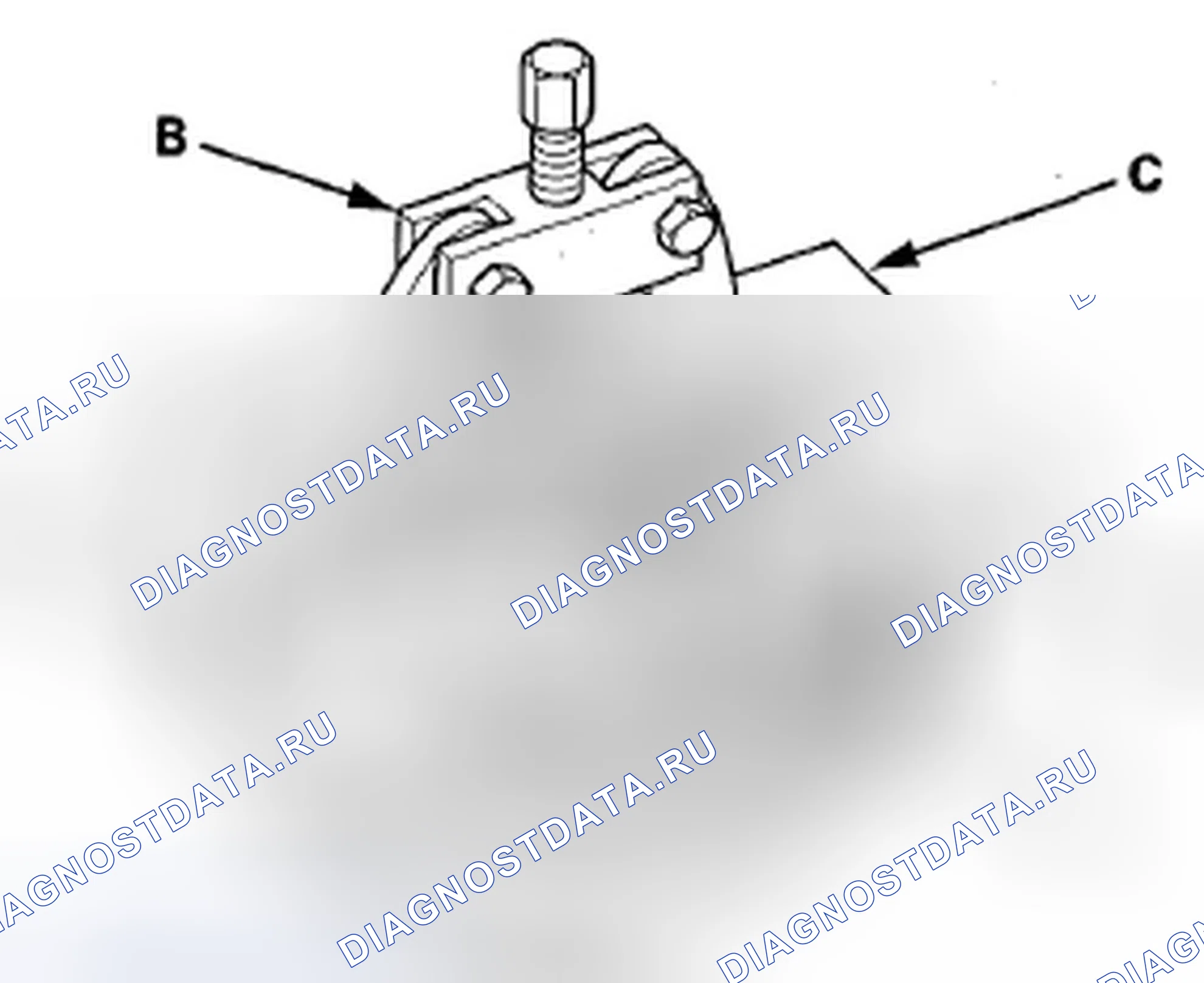 Рис. 353: Замена несущего подшипника. Acura ZDX I