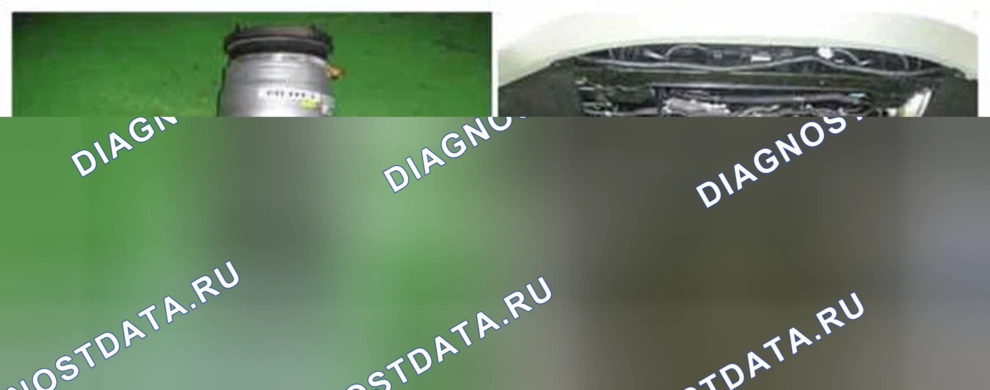 Рис. 218: Расположение компонентов. Hyundai Equus II