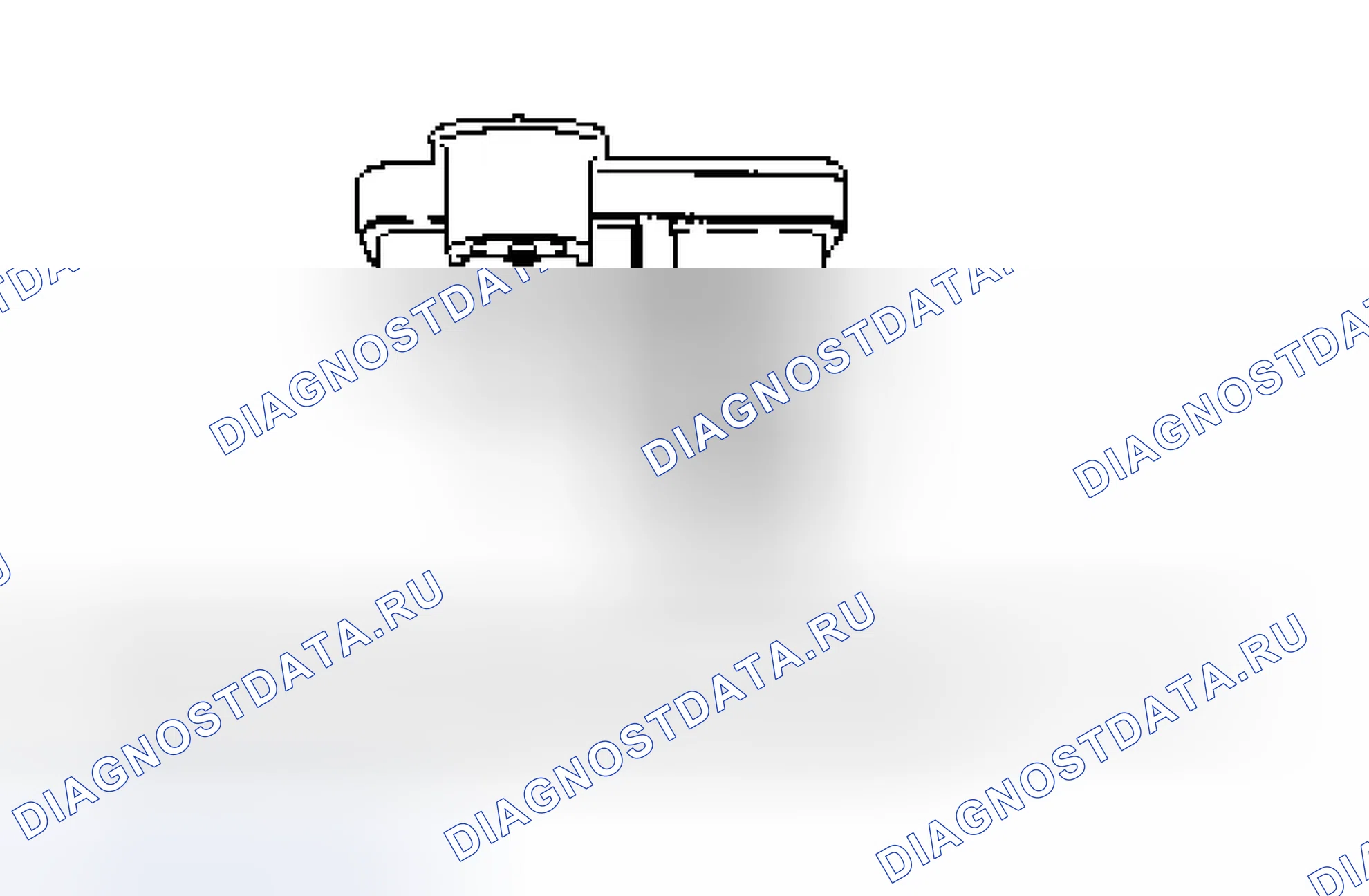 Рис. 11: Датчик абсолютного давления аналогового впускной коллектор. Ford Econoline E150 