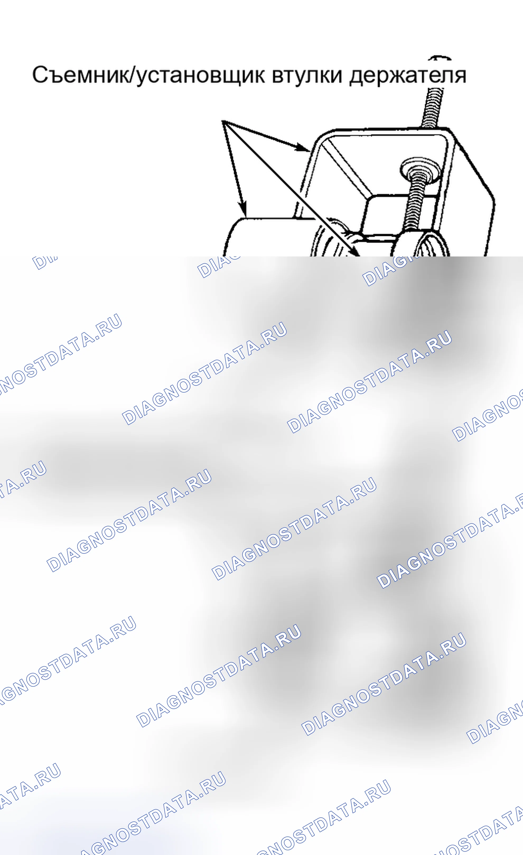 Рис. 10: Демонтаж и монтаж. Chevrolet Cab & Chassis C2500 