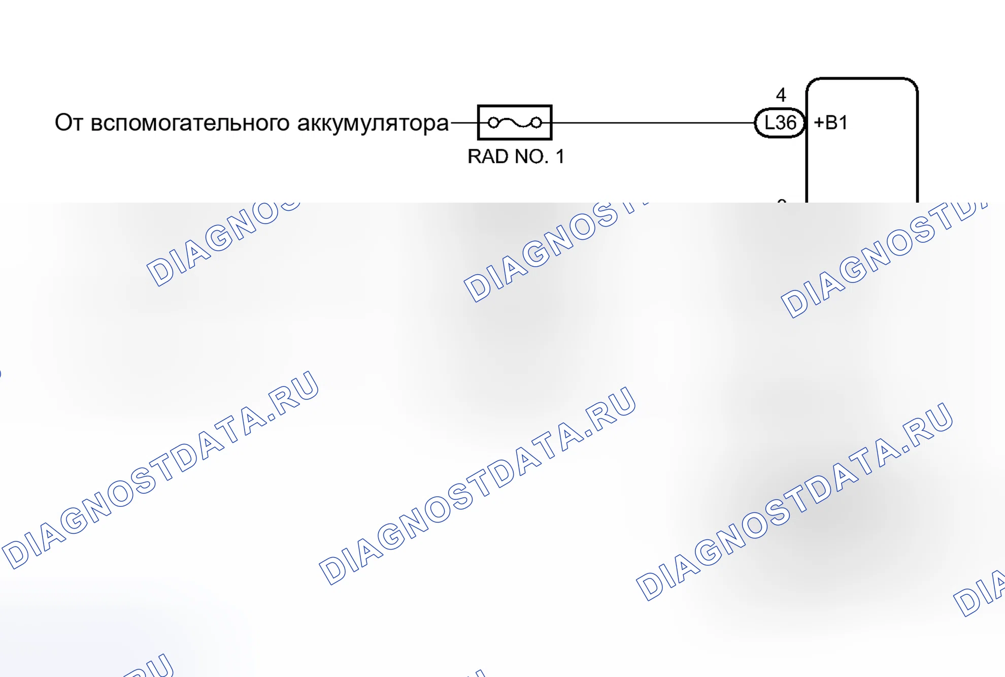 Рис. 97: электросхема. Toyota Prius V I