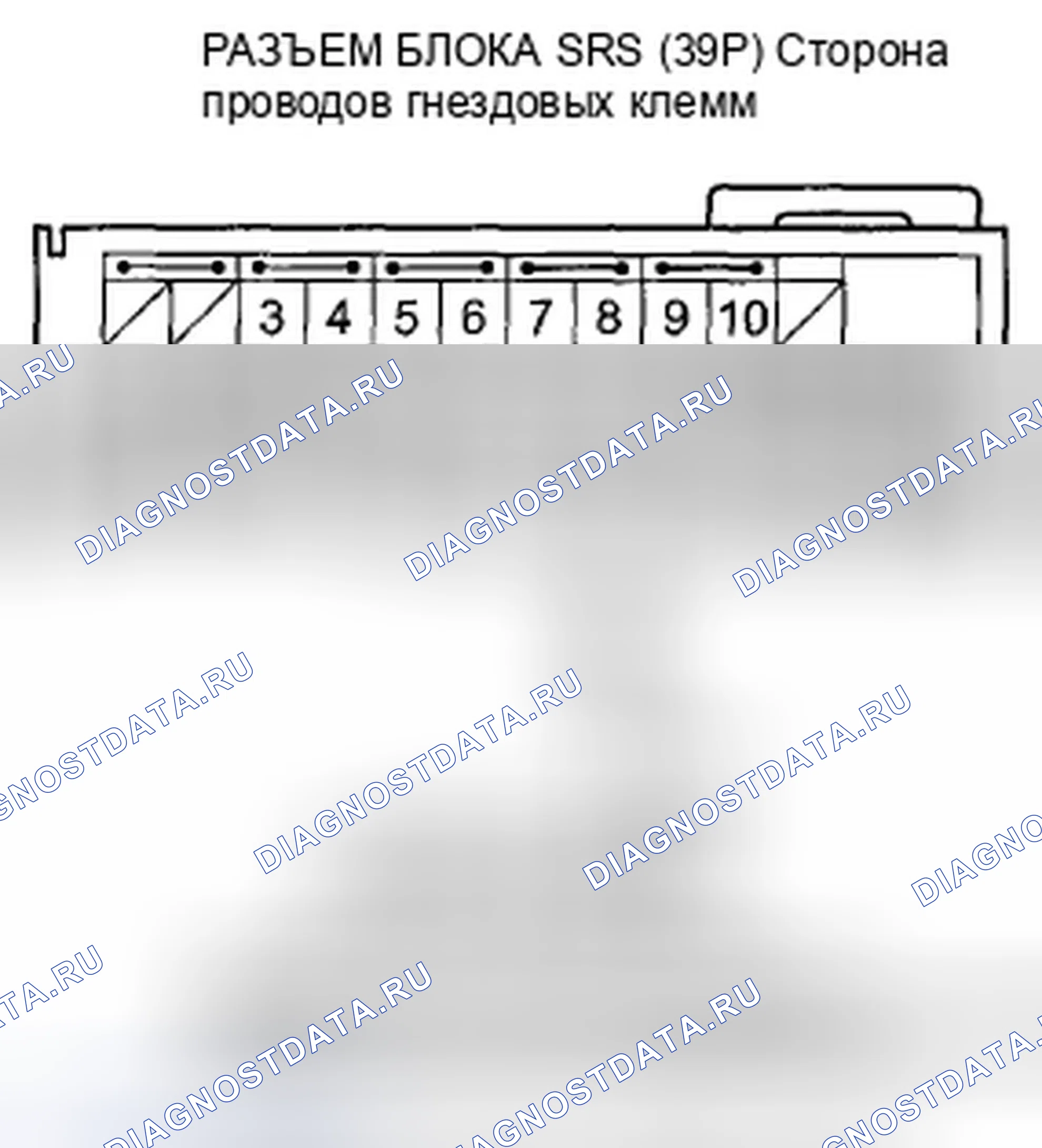 Рис. 588: расшифровка кода ошибки 92-2x (" x " может быть от 0 до 9 или от A до F): Открыто или коротко на массу в подушке безопасности пассажира. Honda Accord VIII рестайлинг