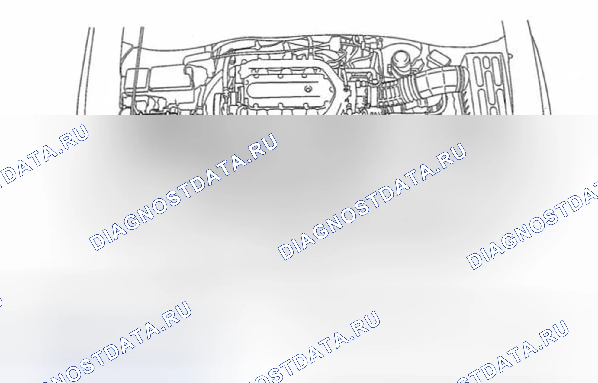 Рис. 89: Указатель расположения компонентов. Honda Ridgeline I