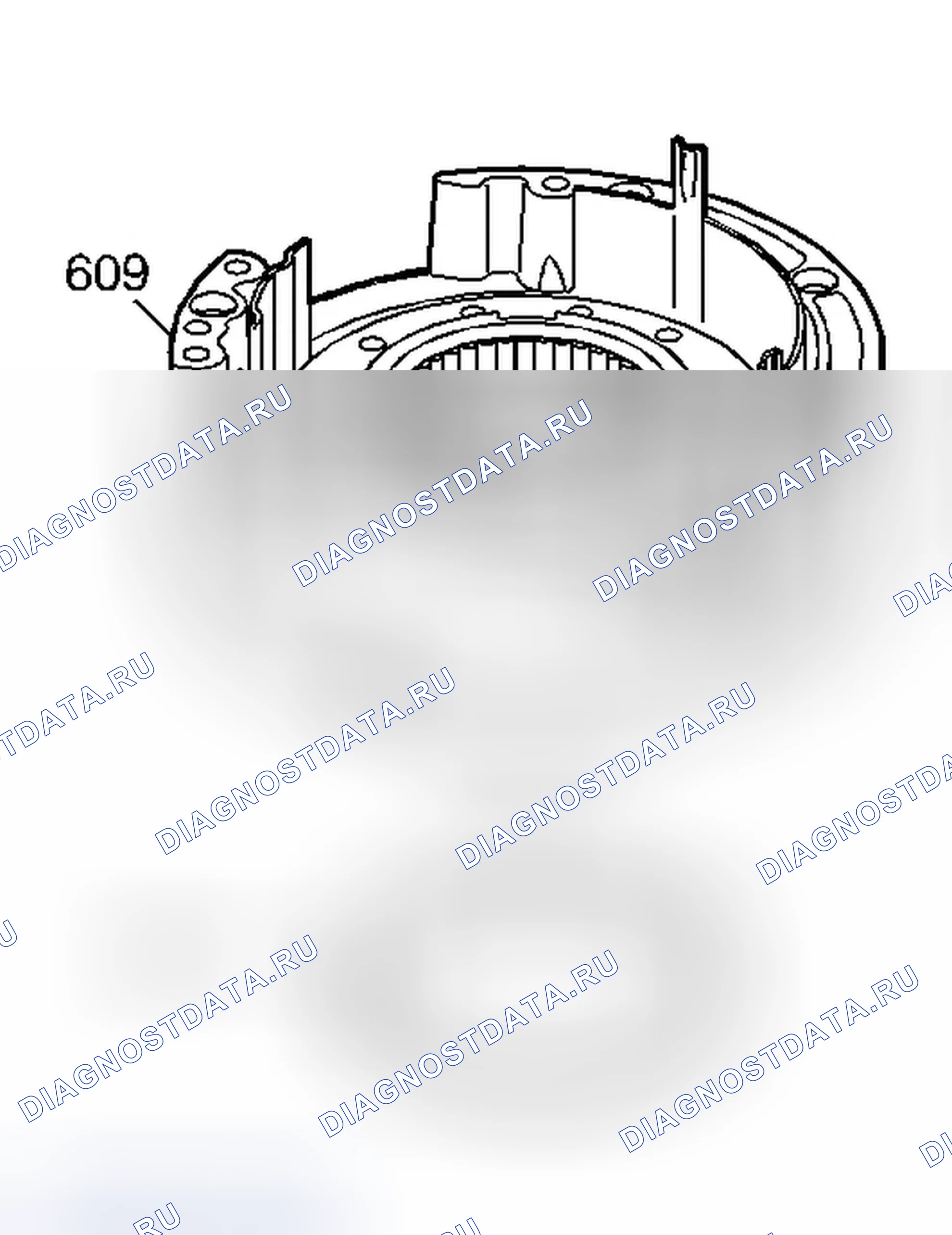 Рис. 252: Процедура сборки. Buick Rendezvous I
