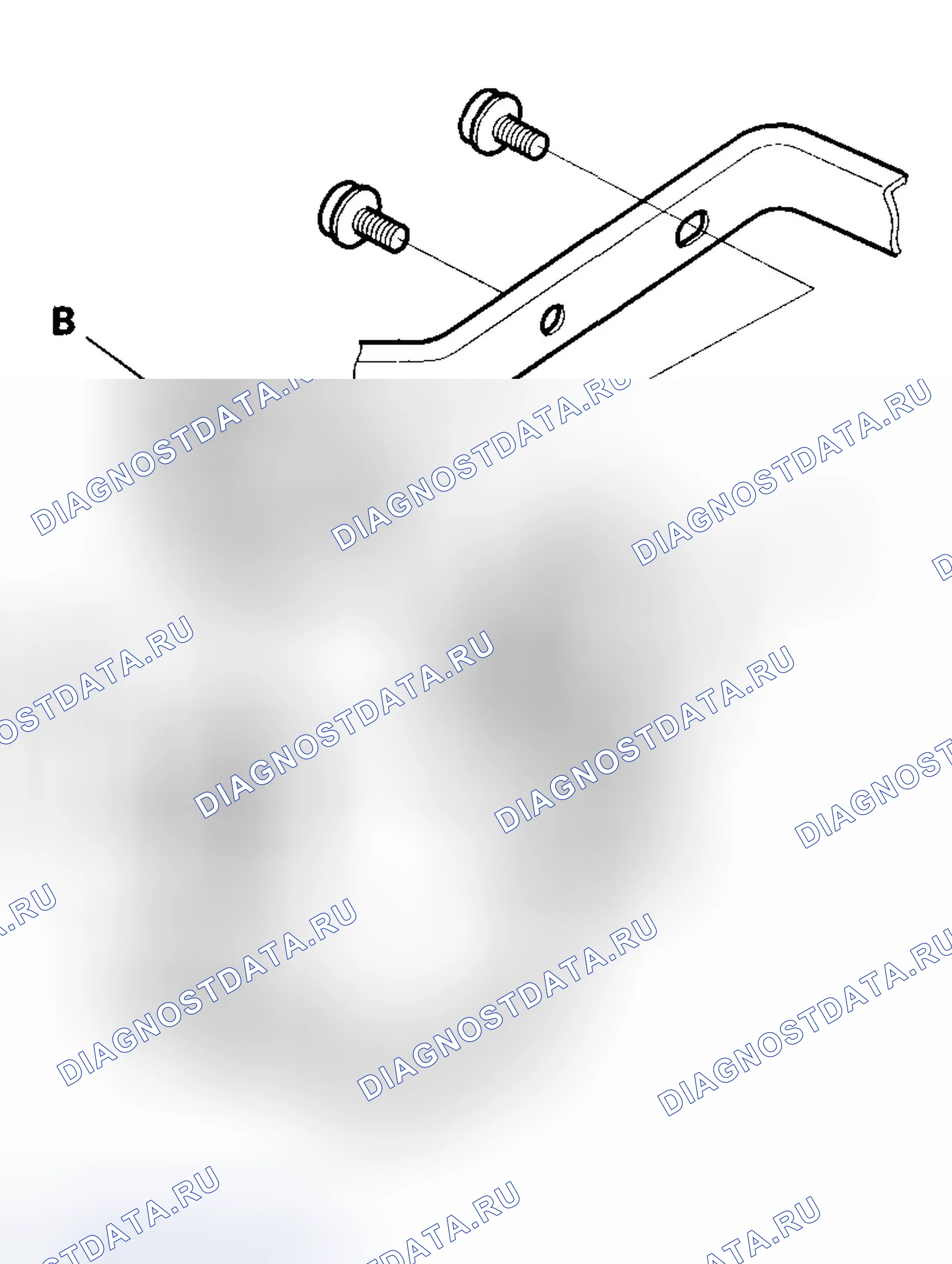 Рис. 45: Замена датчика FTP. Honda Insight ZE1