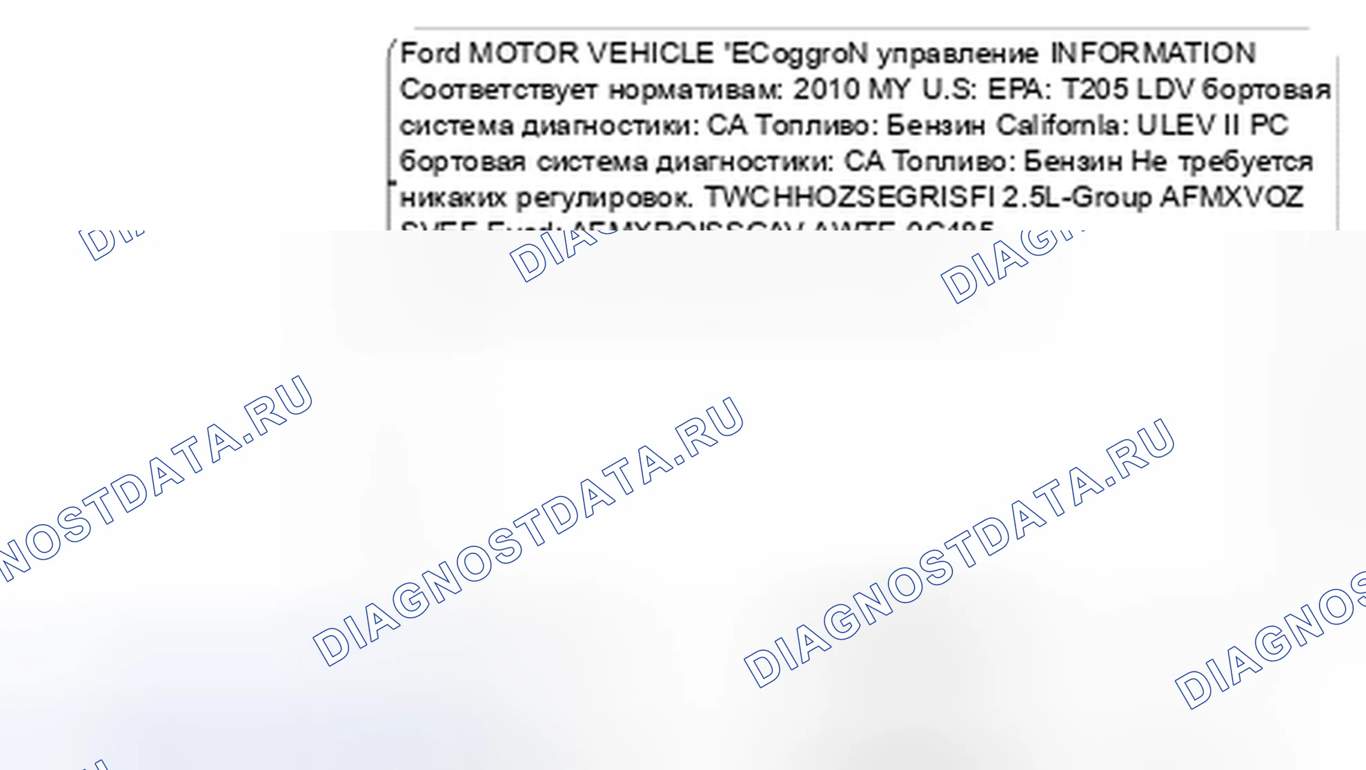 Рис. 13: Декаль VECI. Hyundai Lafesta I