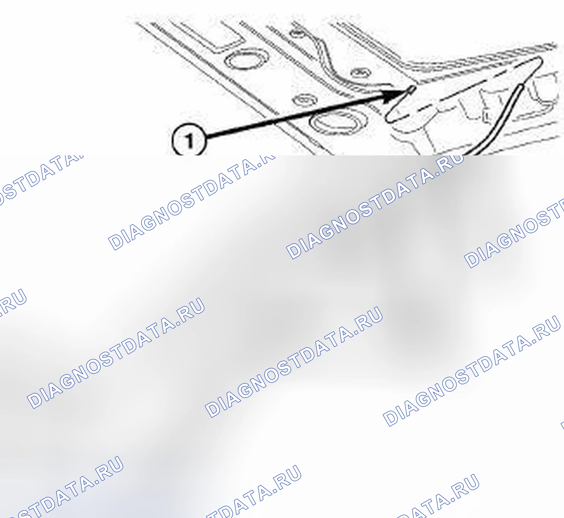 Рис. 113: ДЕМОНТАЖ. Dodge Journey I