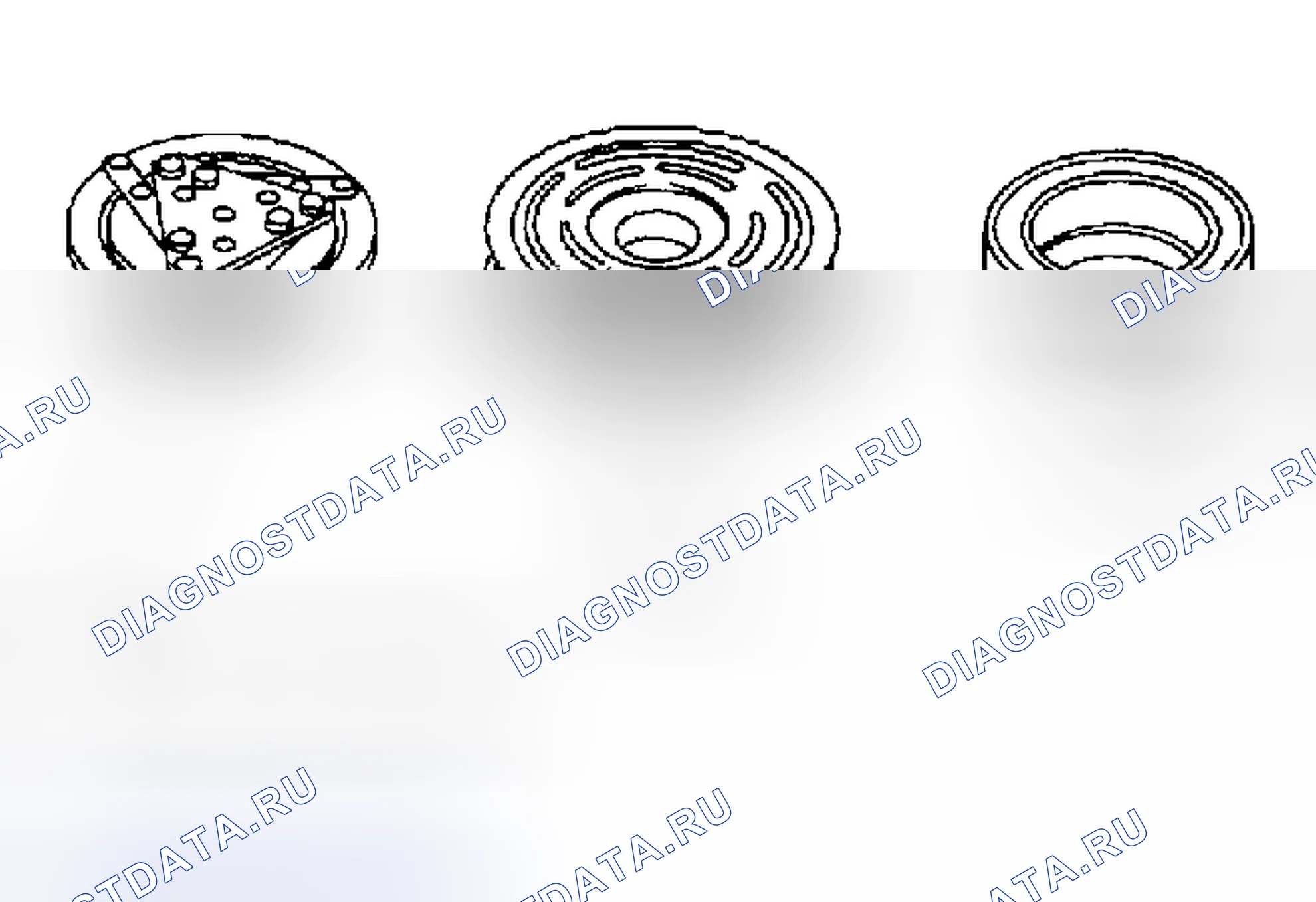 Рис. 127: Шкив. Nissan Maxima A33