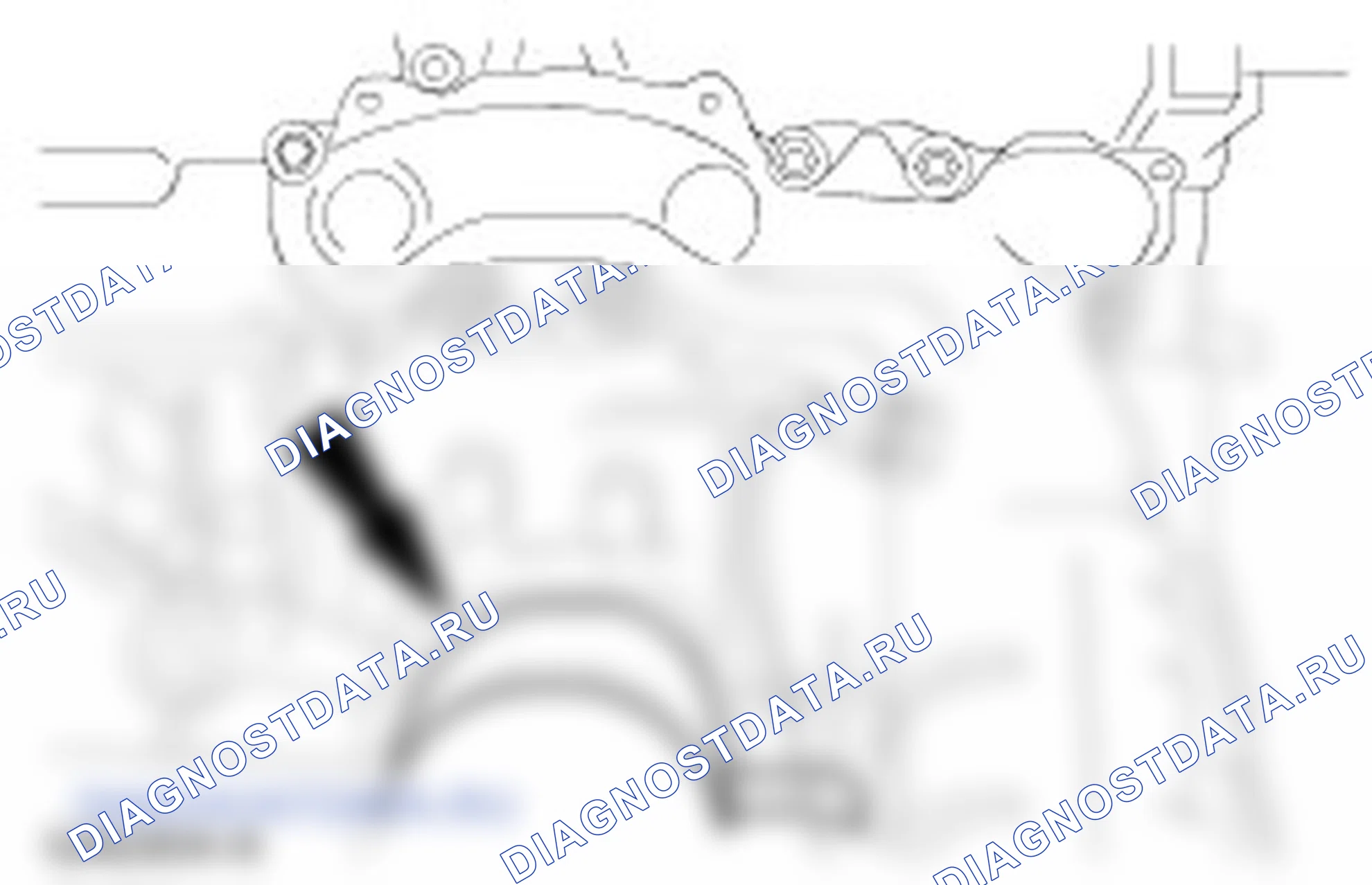 Разборка двигатель. Ford Mondeo II