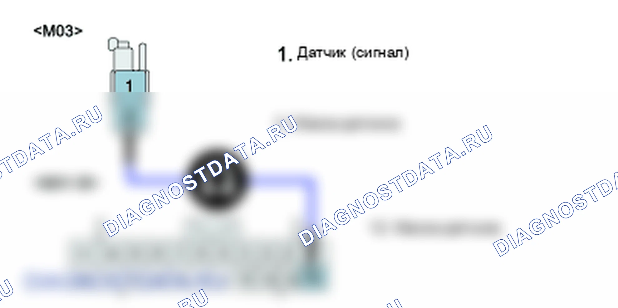 B1202: Датчик температуры воды открыт (высокий уровень). Hyundai Santa Fe CM