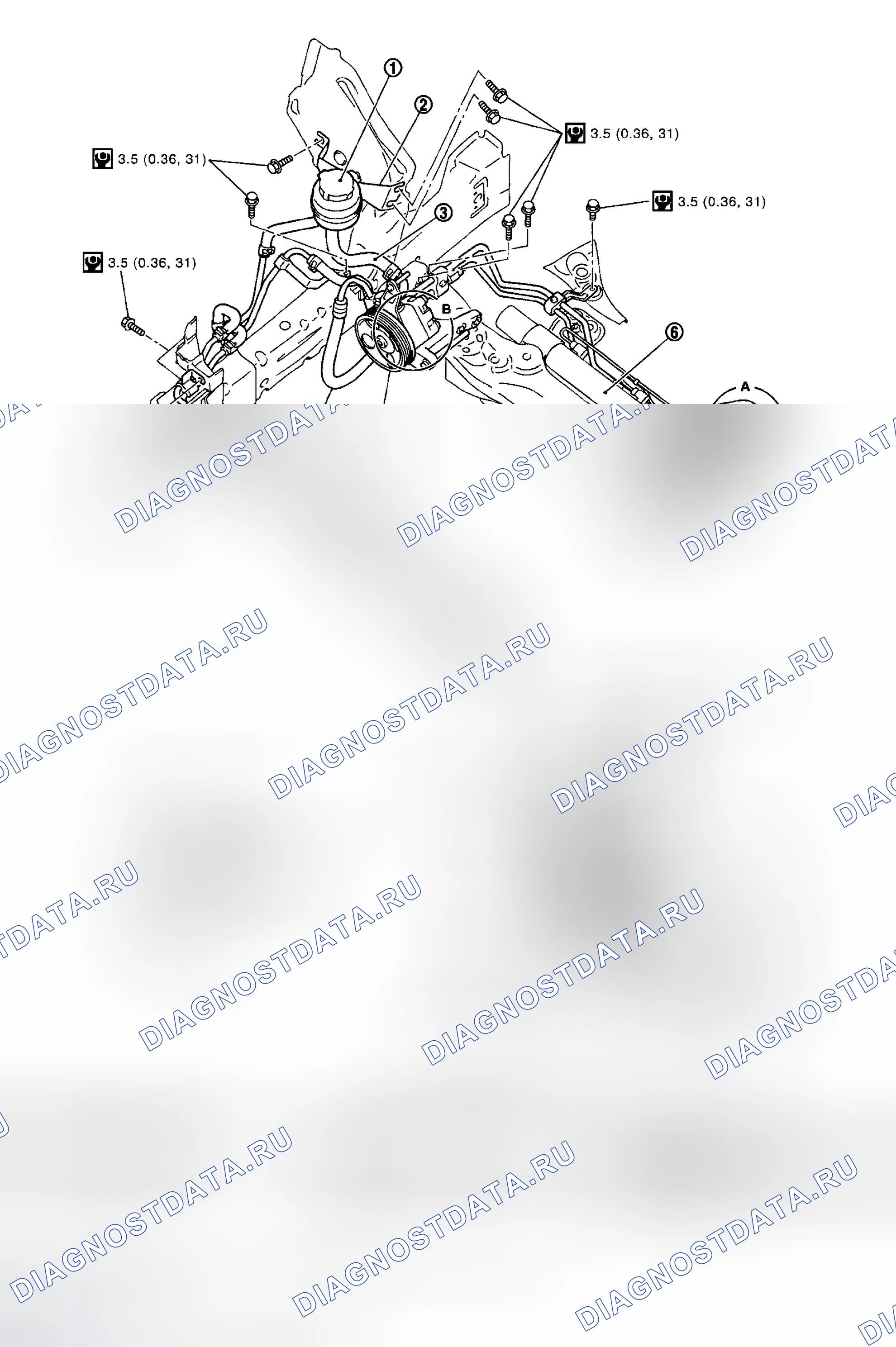 Рис. 83: VQ35DE 2WD МОДЕЛИ. Infiniti M45 III