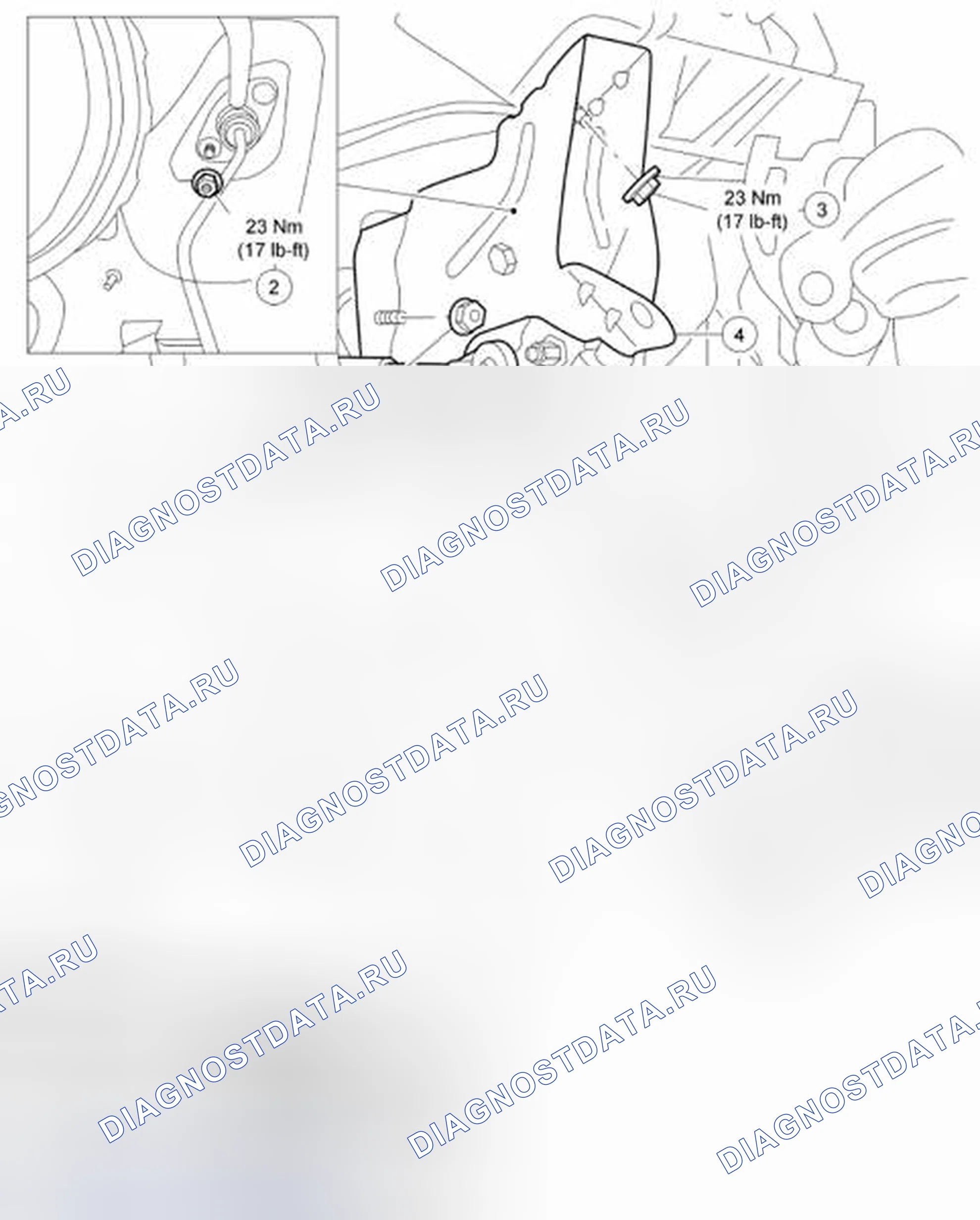 Рис. 9: Педаль сцепления. Hyundai Matrix I рестайлинг
