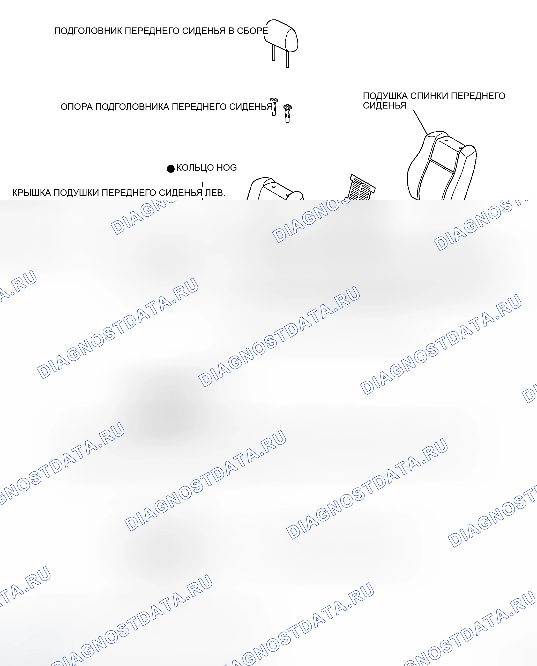 Рис. 23: КОМПОНЕНТЫ. Toyota Camry Solara II
