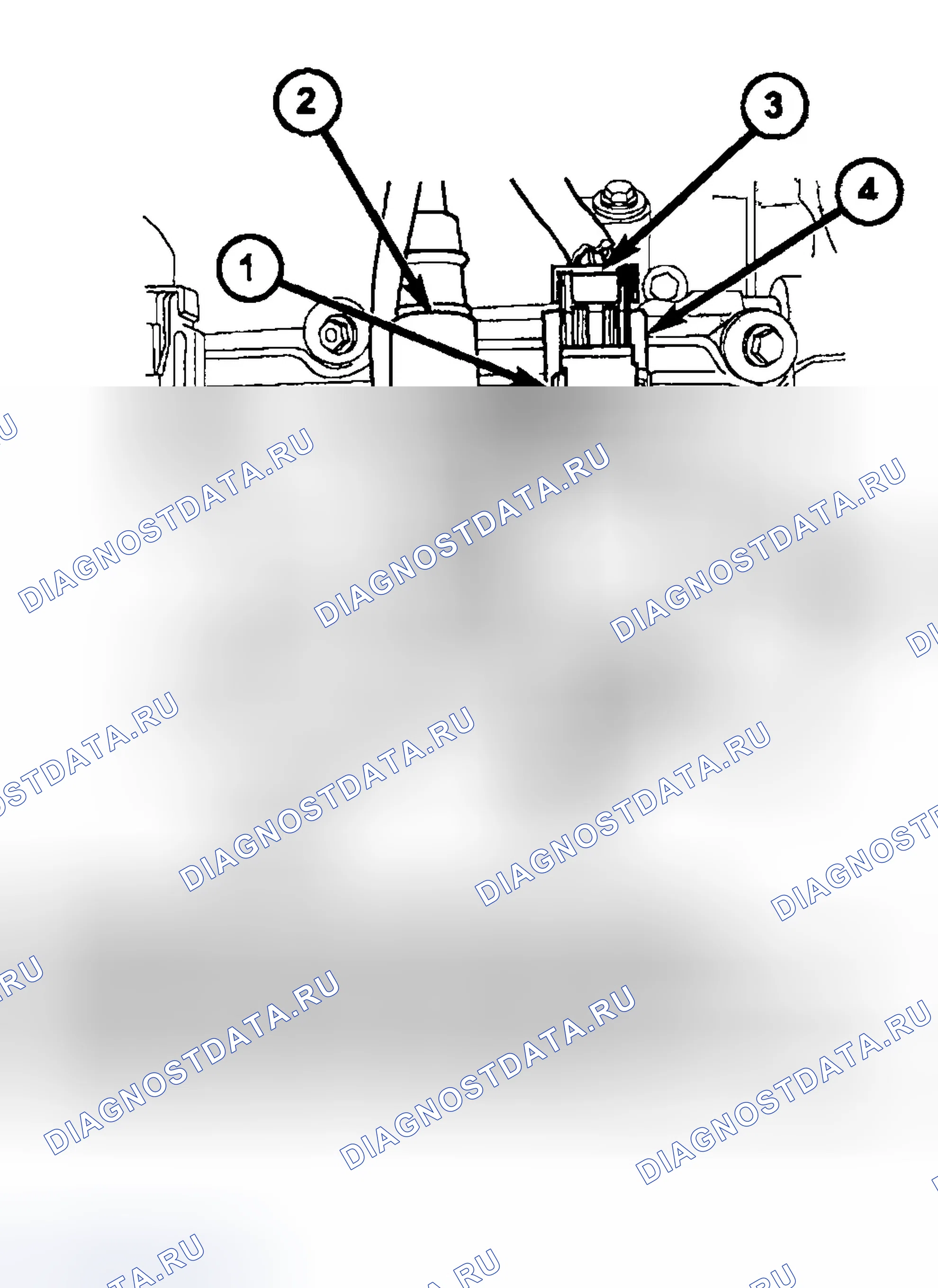 Рис. 359: ДЕМОНТАЖ. Dodge Pickup R1500 