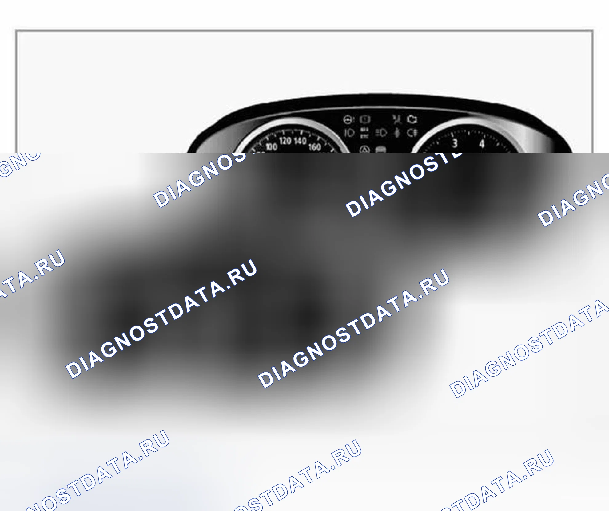Рис. 12: Приборная панель. BMW M6 E63/E64