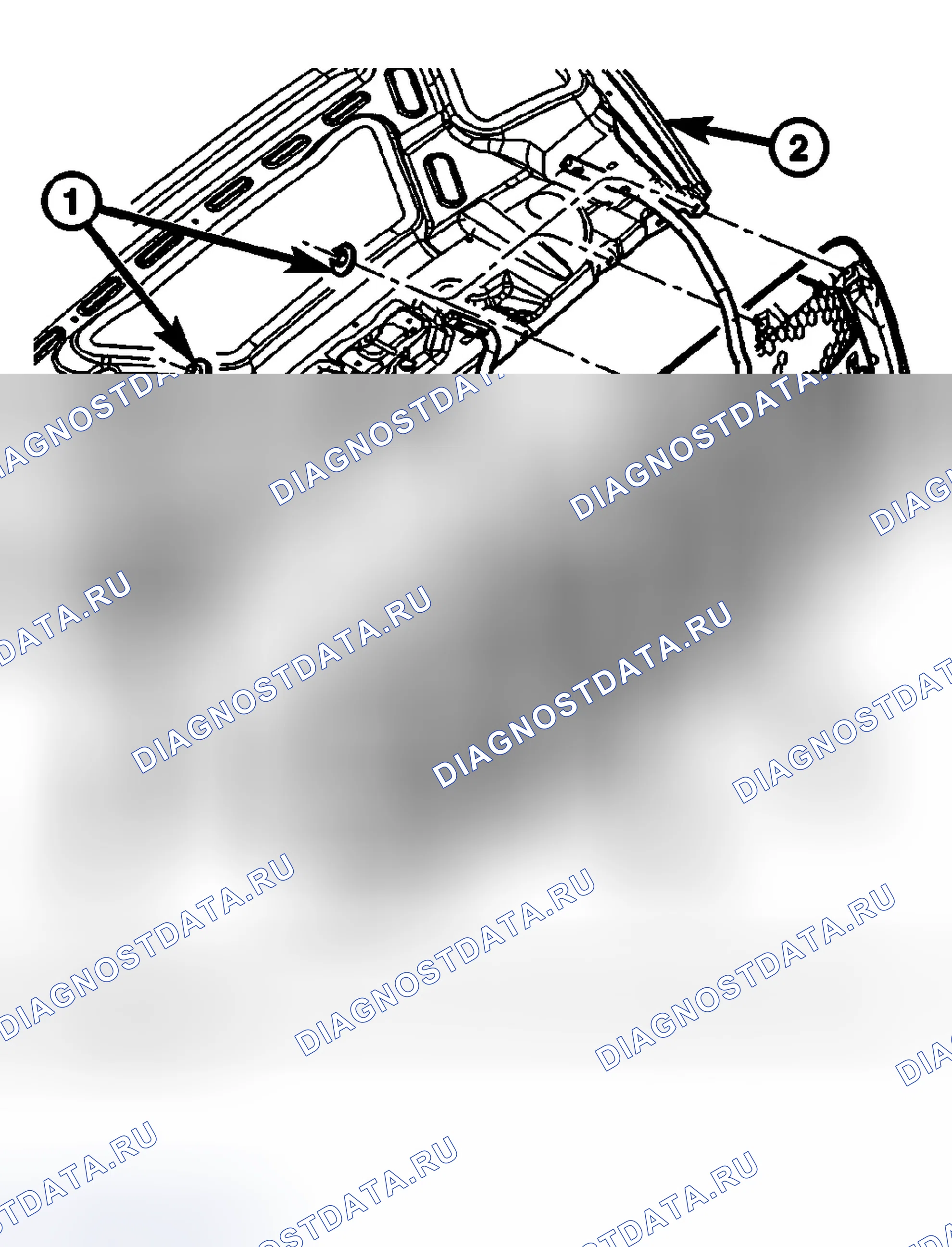 Рис. 9: ДЕМОНТАЖ. Dodge Pickup R3500 