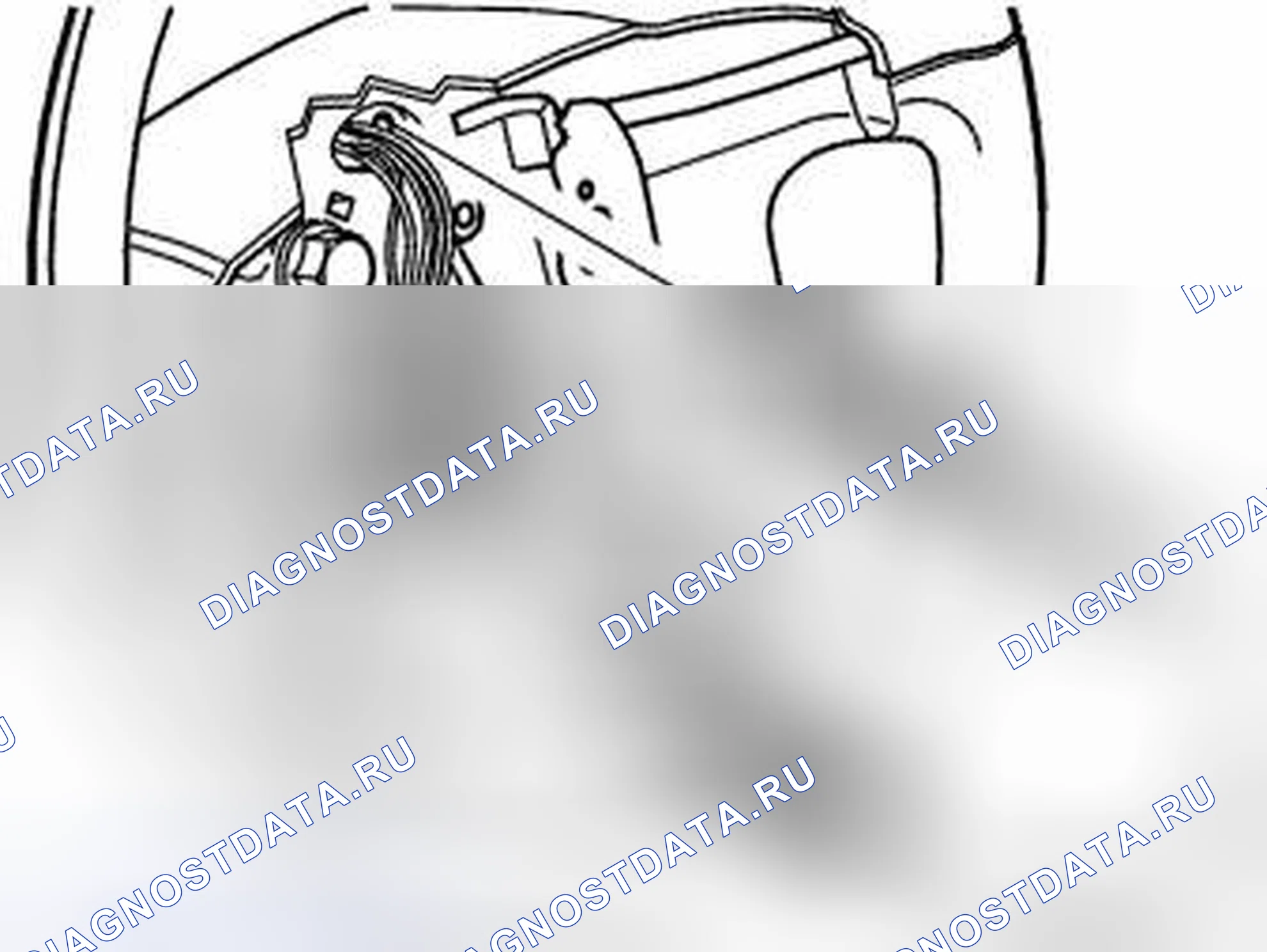 Рис. 193: Снятие рулевого колеса. Volvo XC70 I рестайлинг