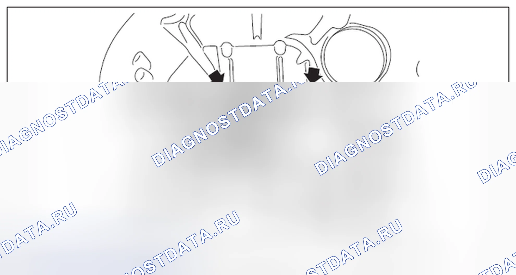 Рис. 428: ДЕМОНТАЖ. Subaru Outback BR рестайлинг