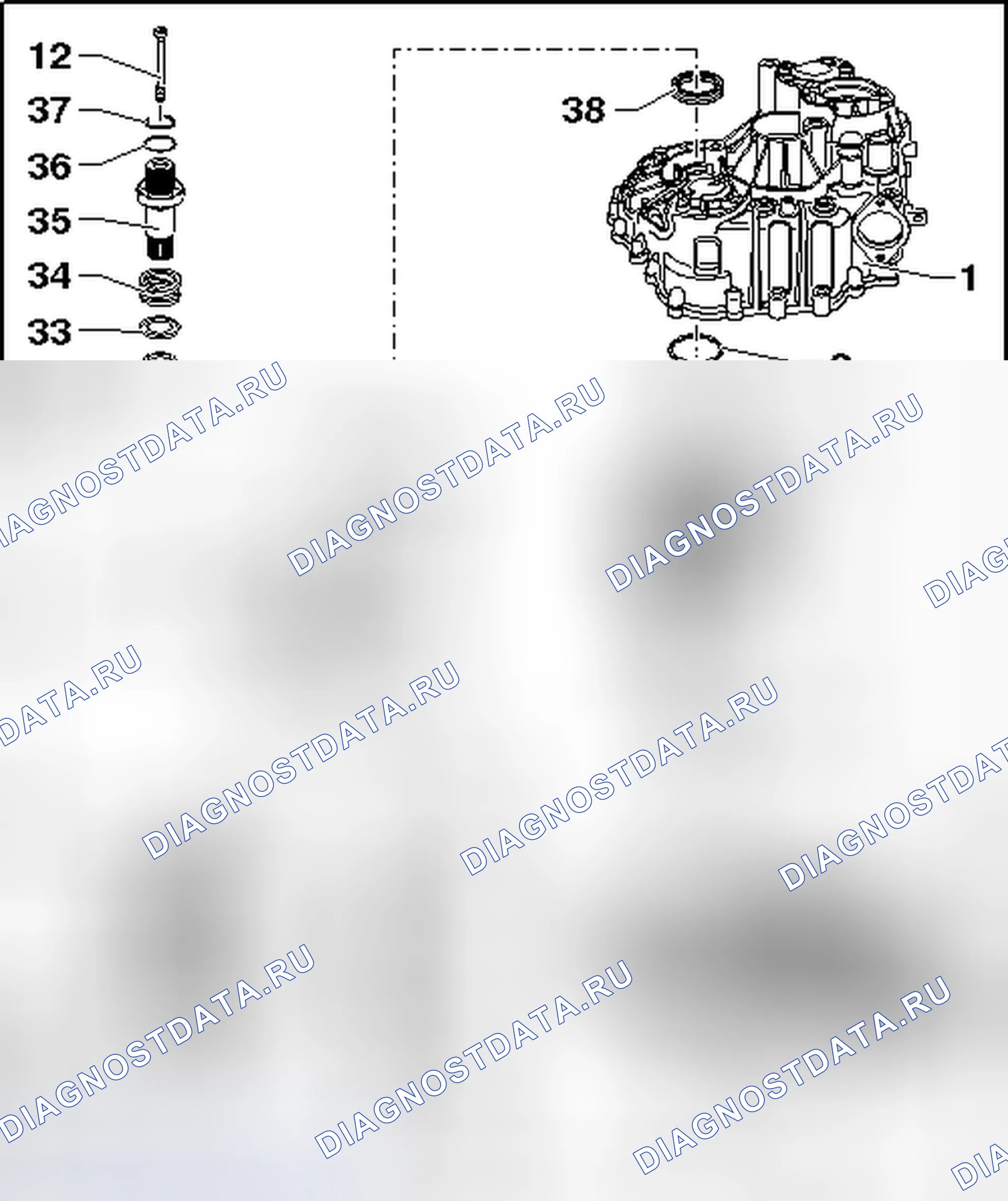 Рис. 87: ДИФФЕРЕНЦИАЛЬНЫЙ ОБЗОР. Volkswagen Tiguan I