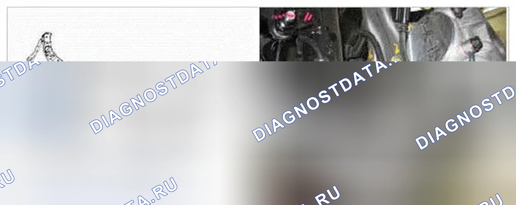 Рис. 196: Расположение компонентов. Hyundai Genesis I рестайлинг